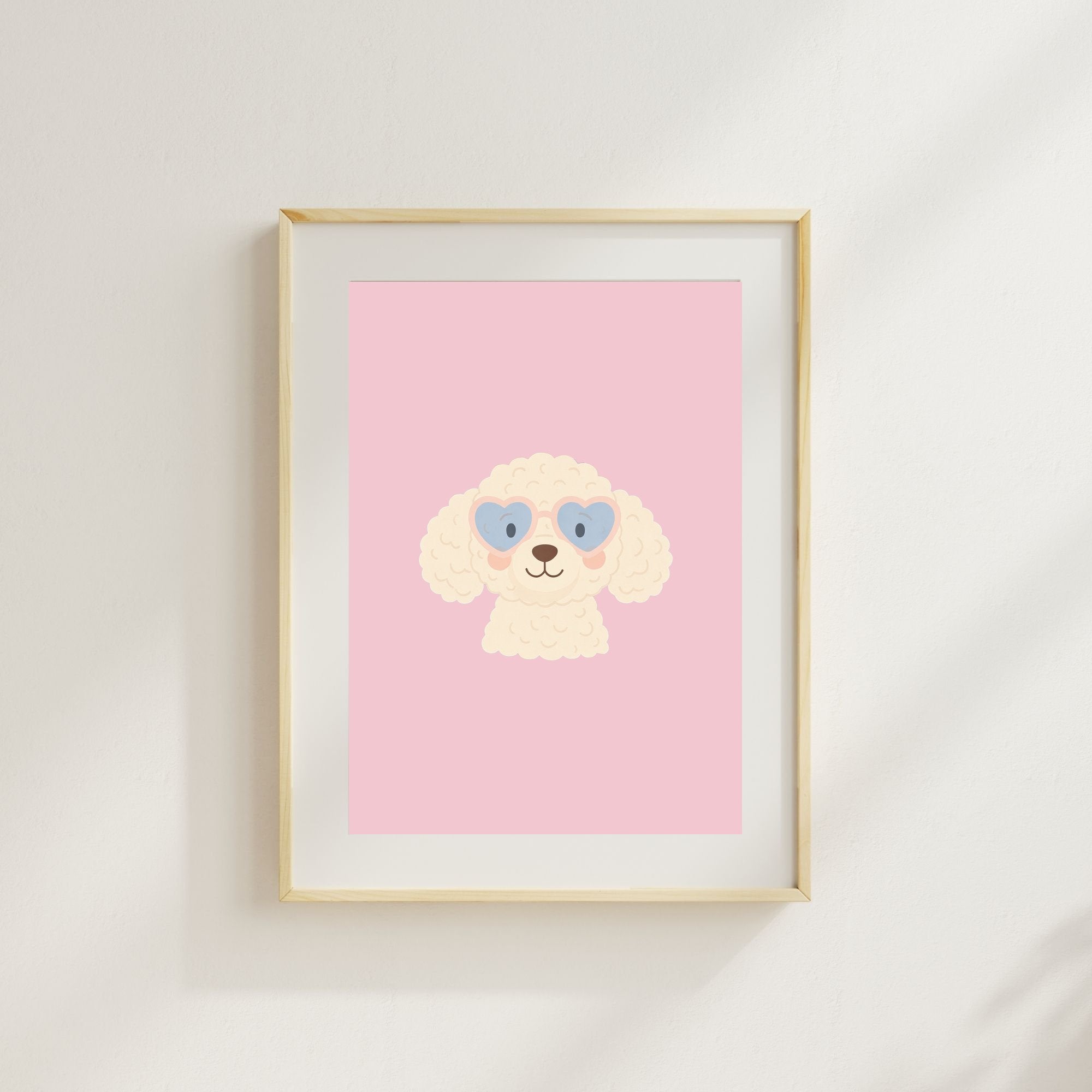 Poodle X Kids Nursery Wall Art Print Bundle — 22 Dog Costume Designs, 5 Colours, 6 Print Sizes | Digital Download