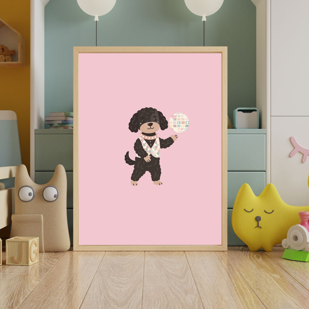 Portuguese Water Dog Kids Nursery Wall Art Print Bundle — 22 Dog Costume Designs, 5 Colours, 6 Print Sizes | Digital Download