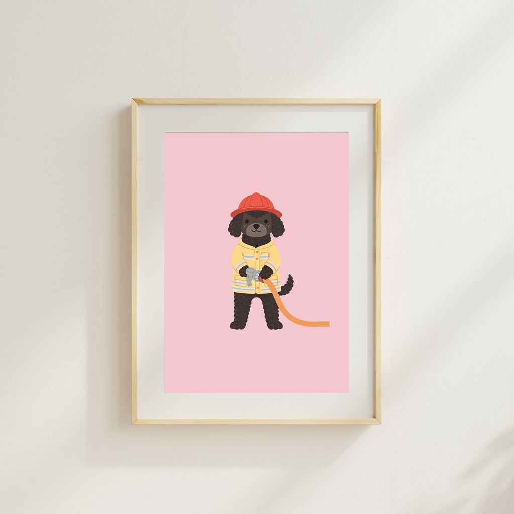 Portuguese Water Dog Kids Nursery Wall Art Print Bundle — 22 Dog Costume Designs, 5 Colours, 6 Print Sizes | Digital Download