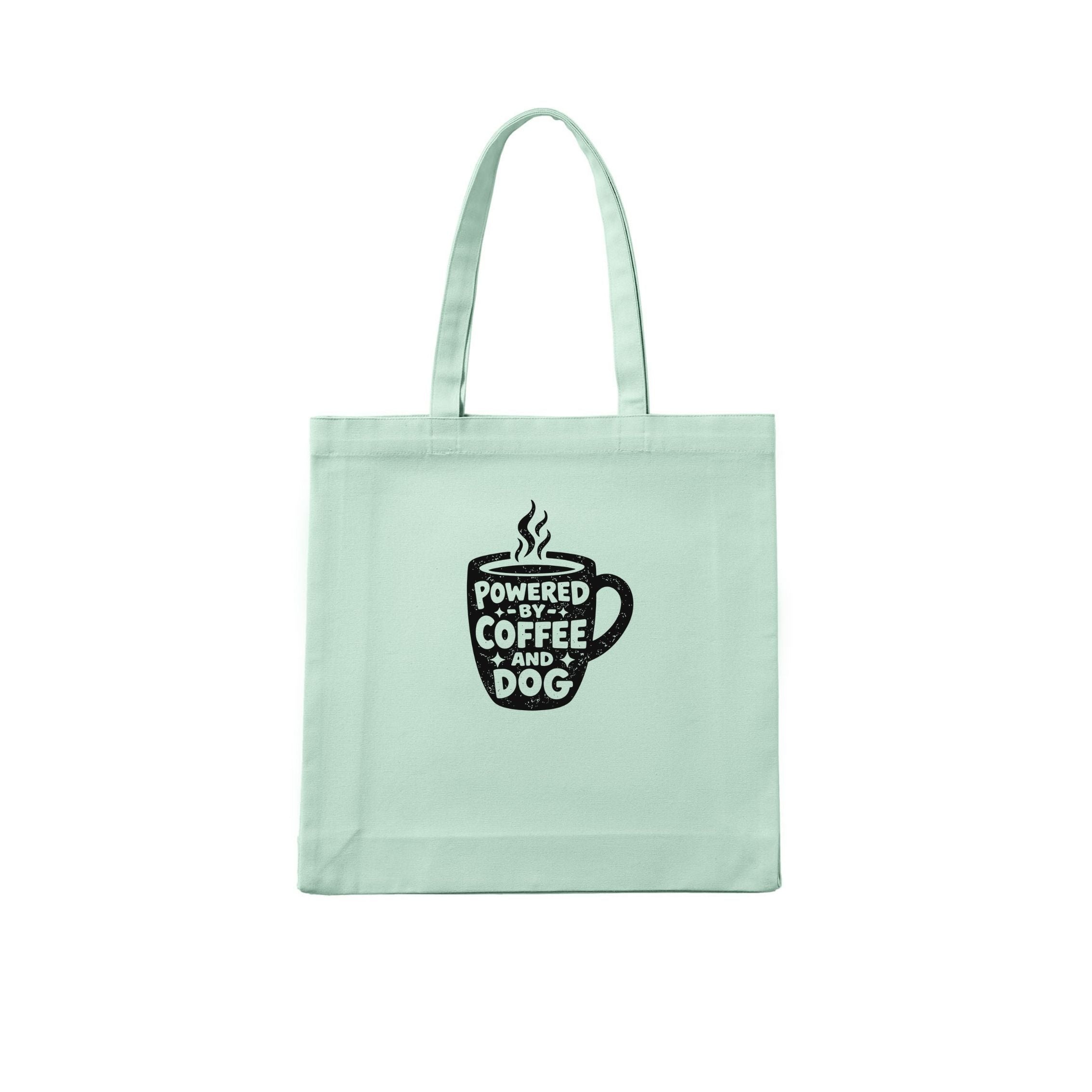 Powered by Coffee and Dogs Tote Bag - alternate view