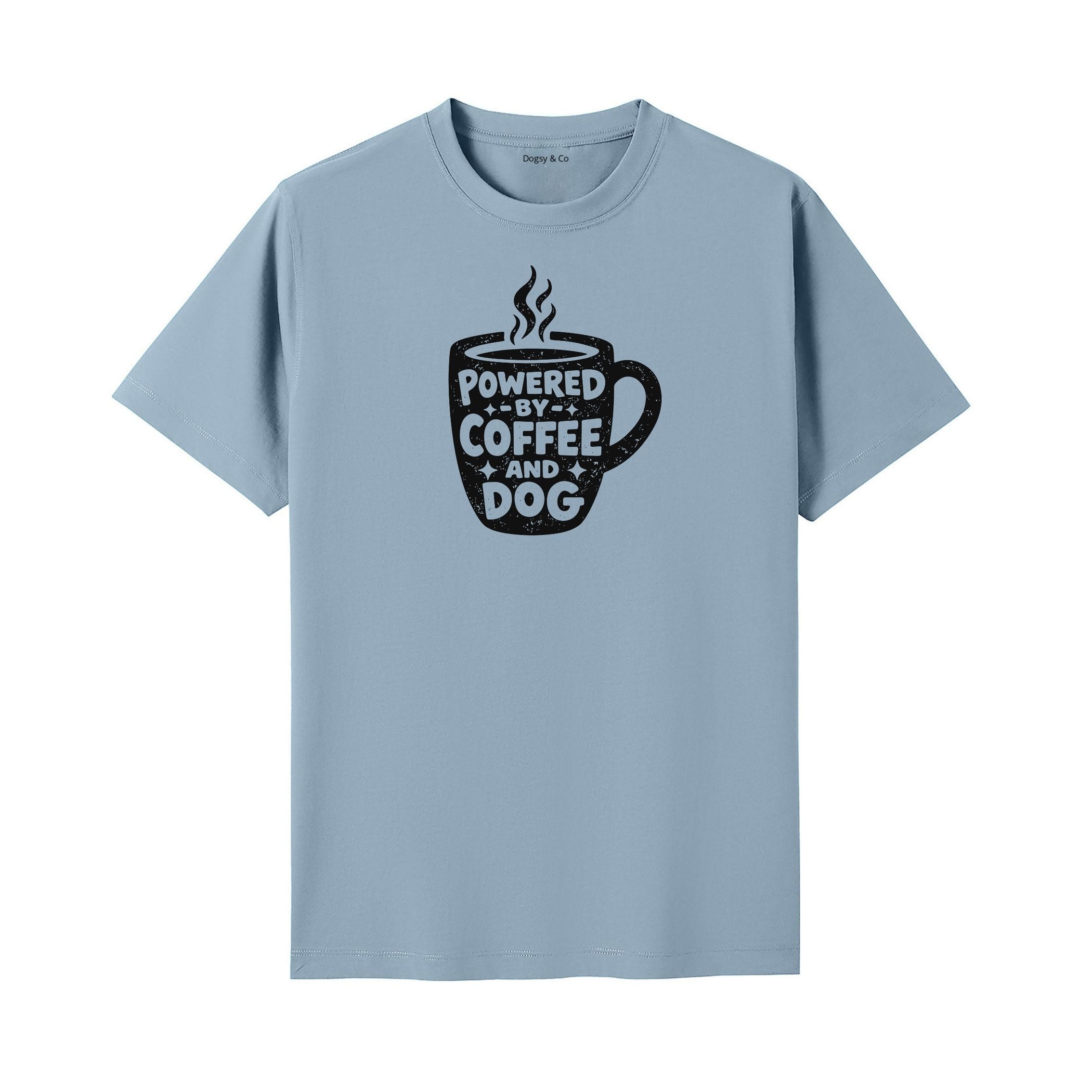 Powered by Coffee Dog Love T-Shirt - image 4