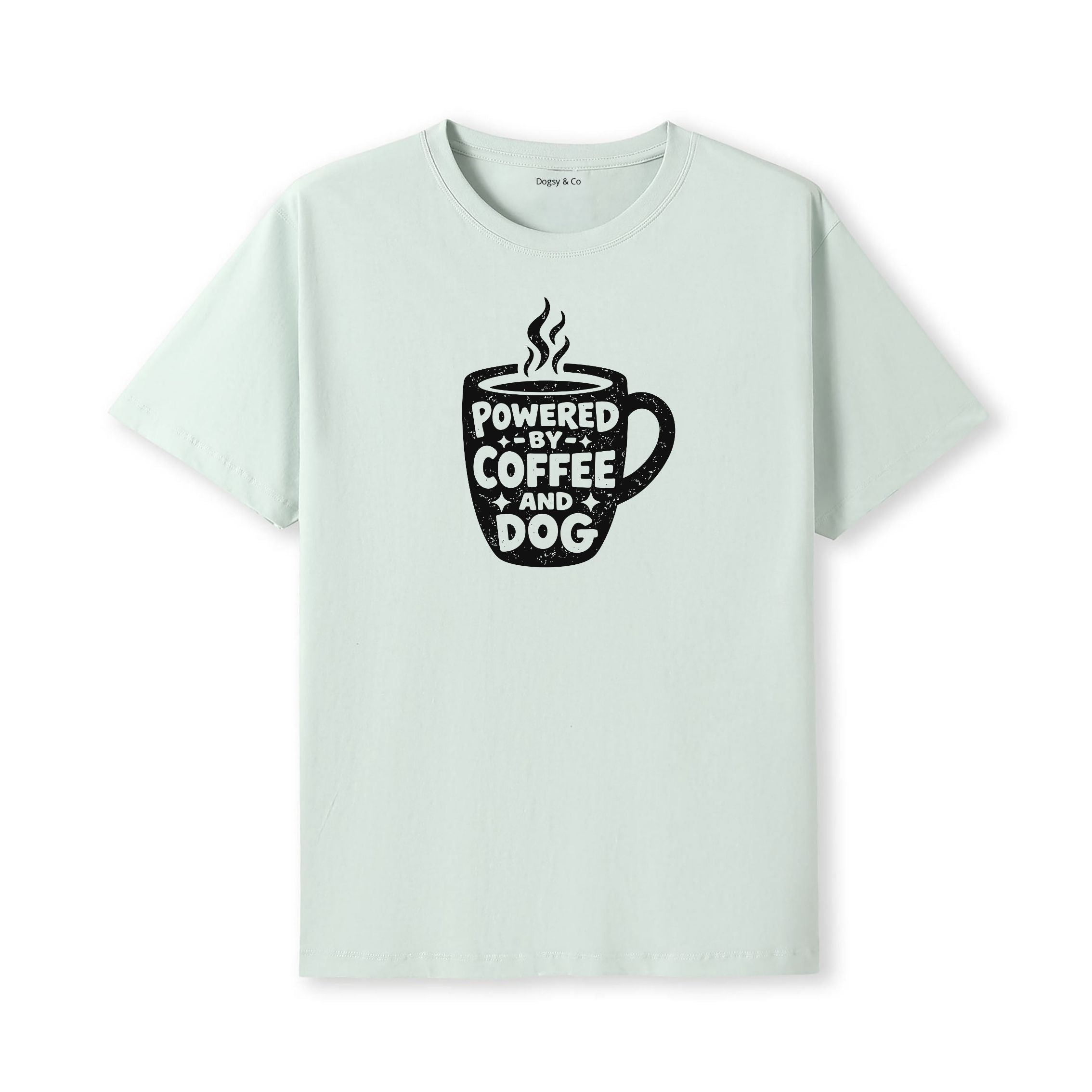 Powered by Coffee Dog Love T-Shirt - alternate view