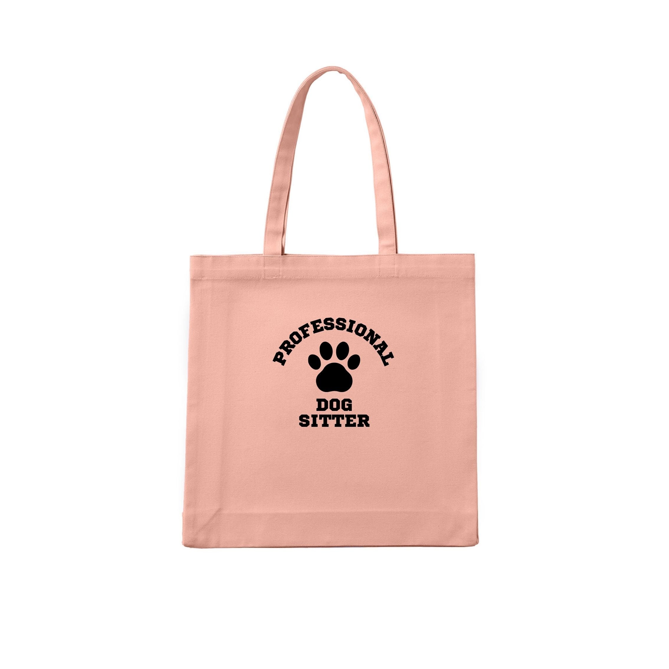 Professional Dog Sitter Tote Bag - detail view