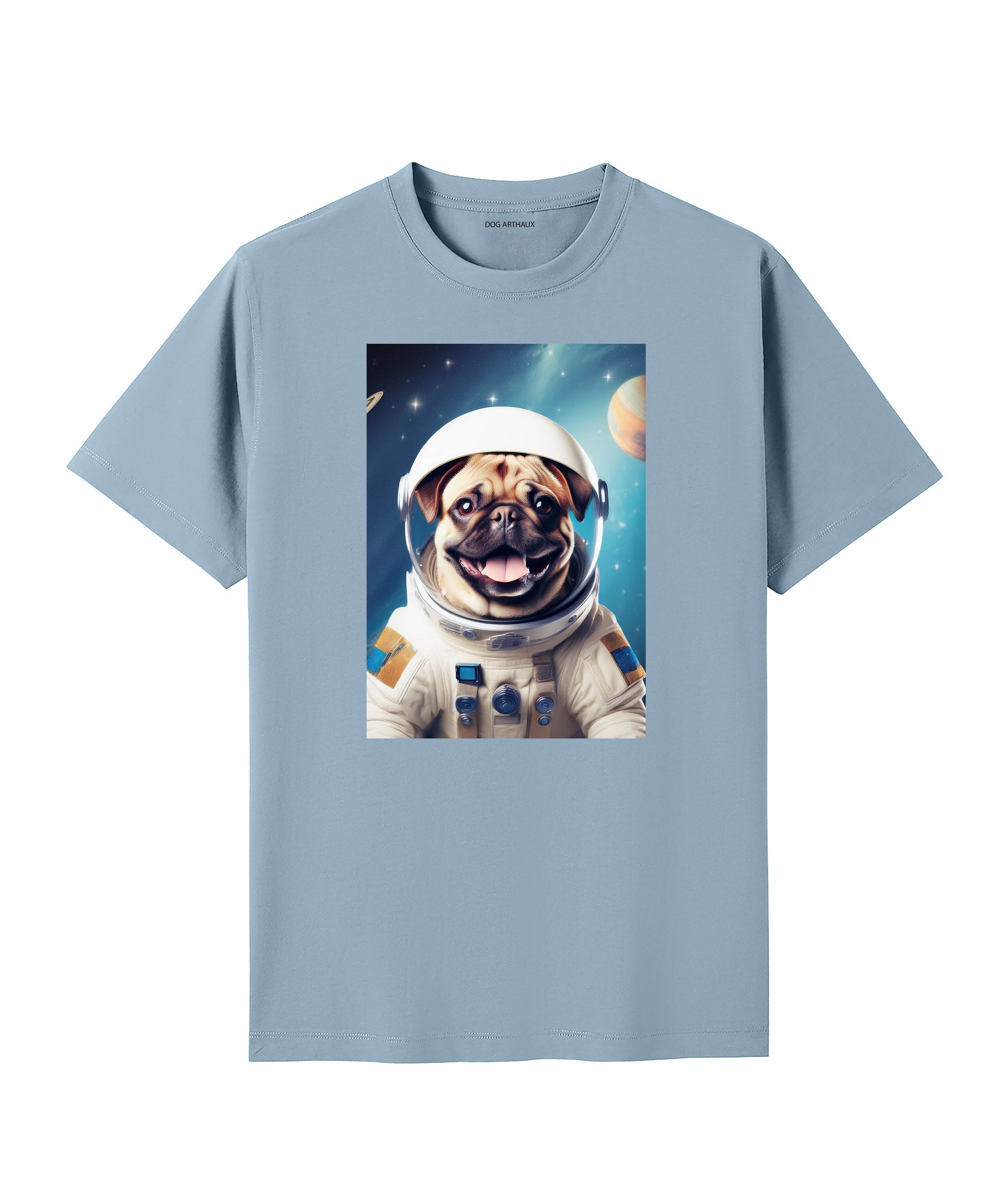 Pug Astronaut Dog T-shirt