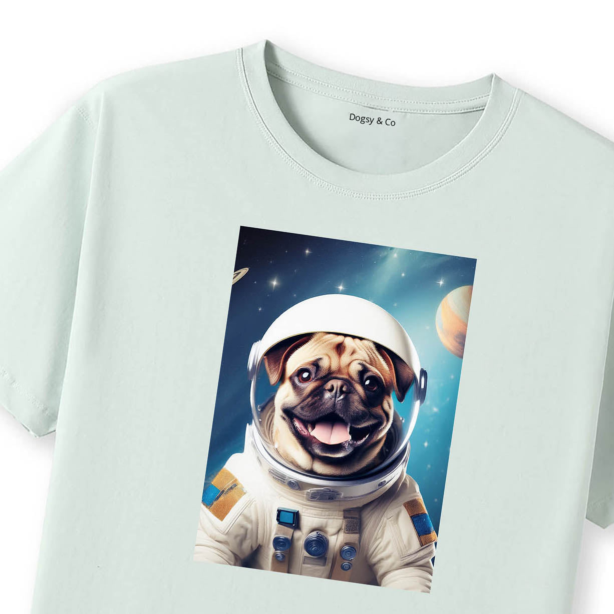 Mint T-Shirt Close Up