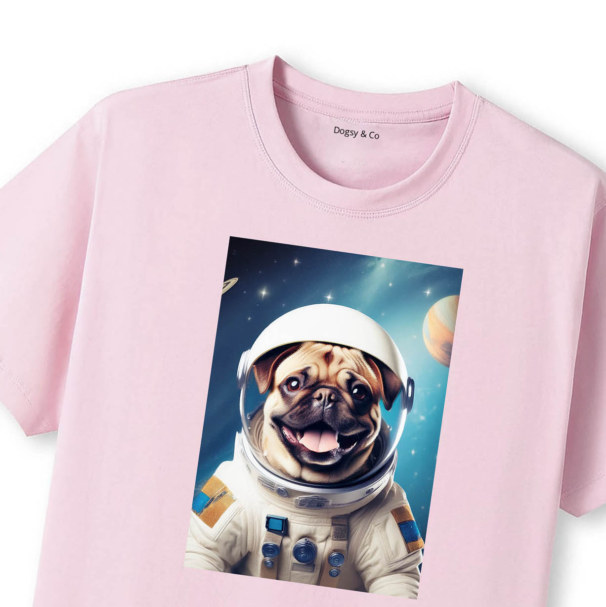 Pink T-Shirt Close Up