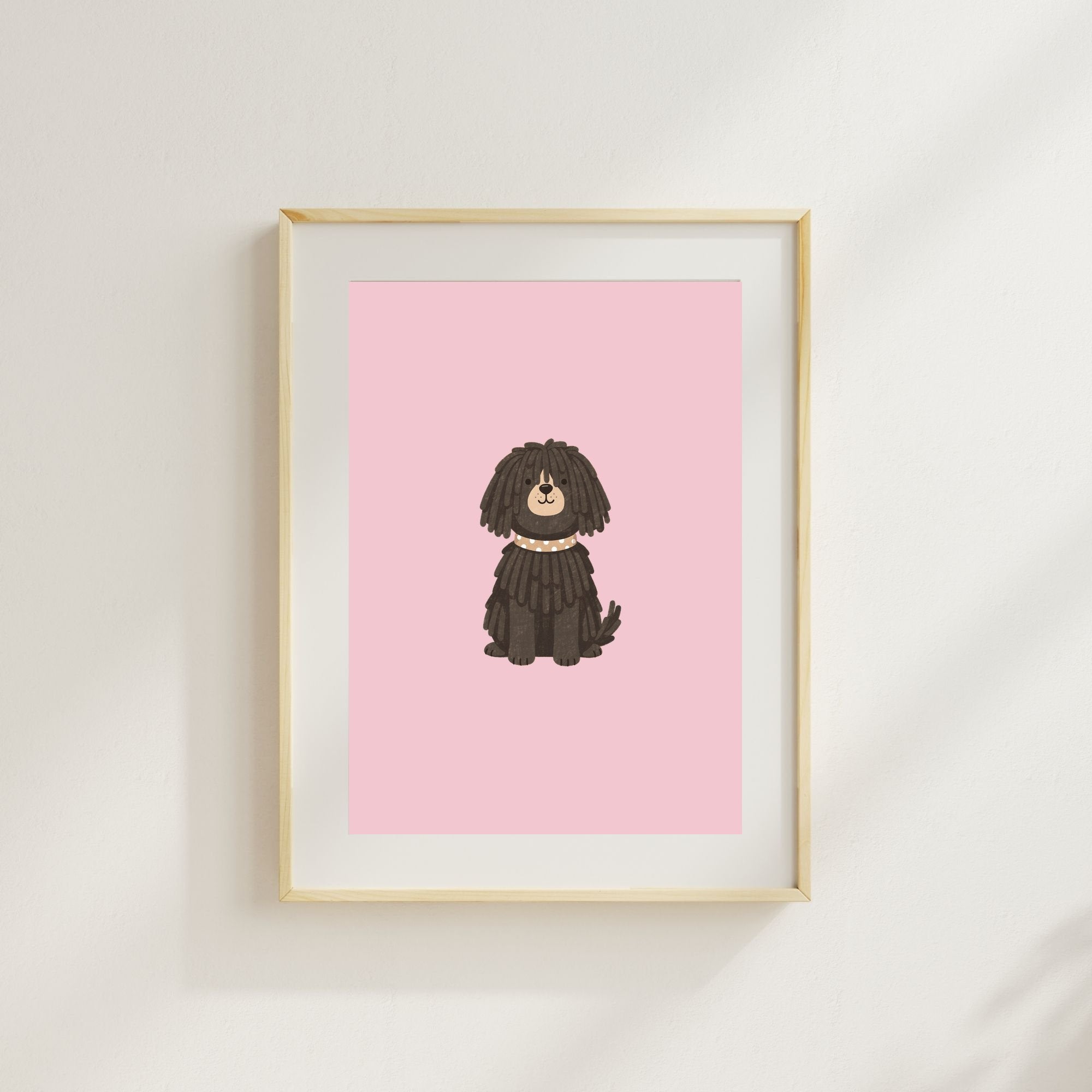 Puli Kids Nursery Wall Art Print Bundle — 22 Dog Costume Designs, 5 Colours, 6 Print Sizes | Digital Download