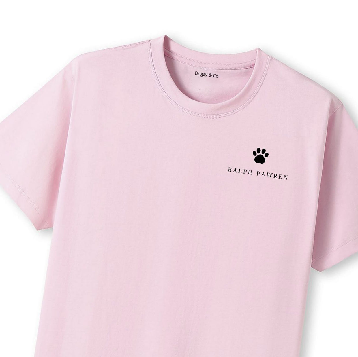 RALPH PAWREN Dogsigner T-Shirt - close up view