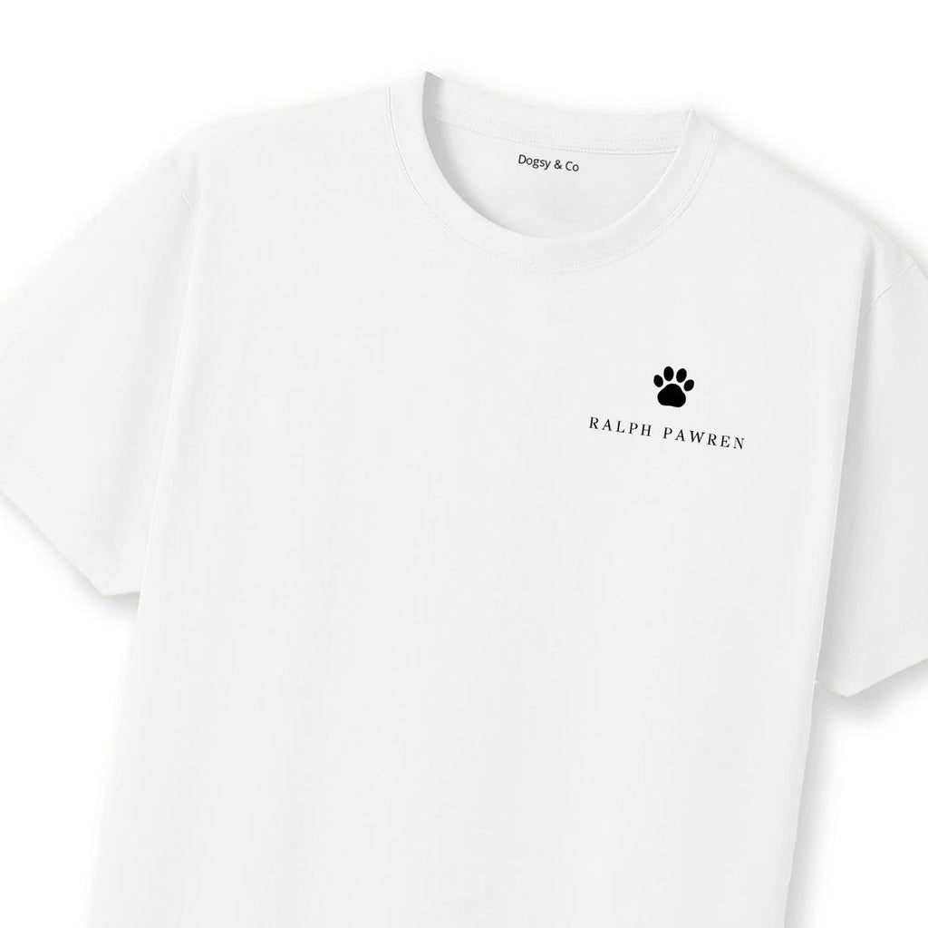 RALPH PAWREN Dogsigner T-Shirt - close up view