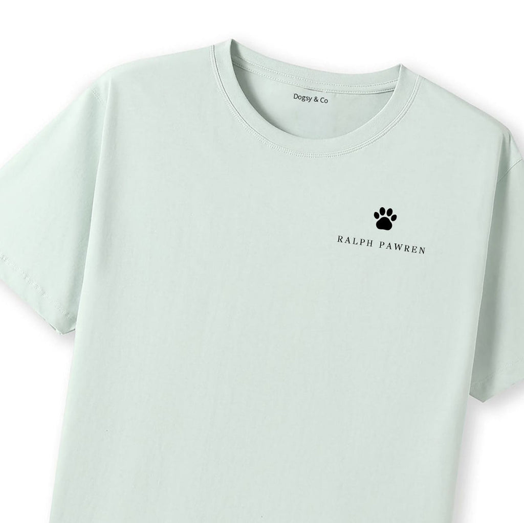 RALPH PAWREN Dogsigner T-Shirt - close up view