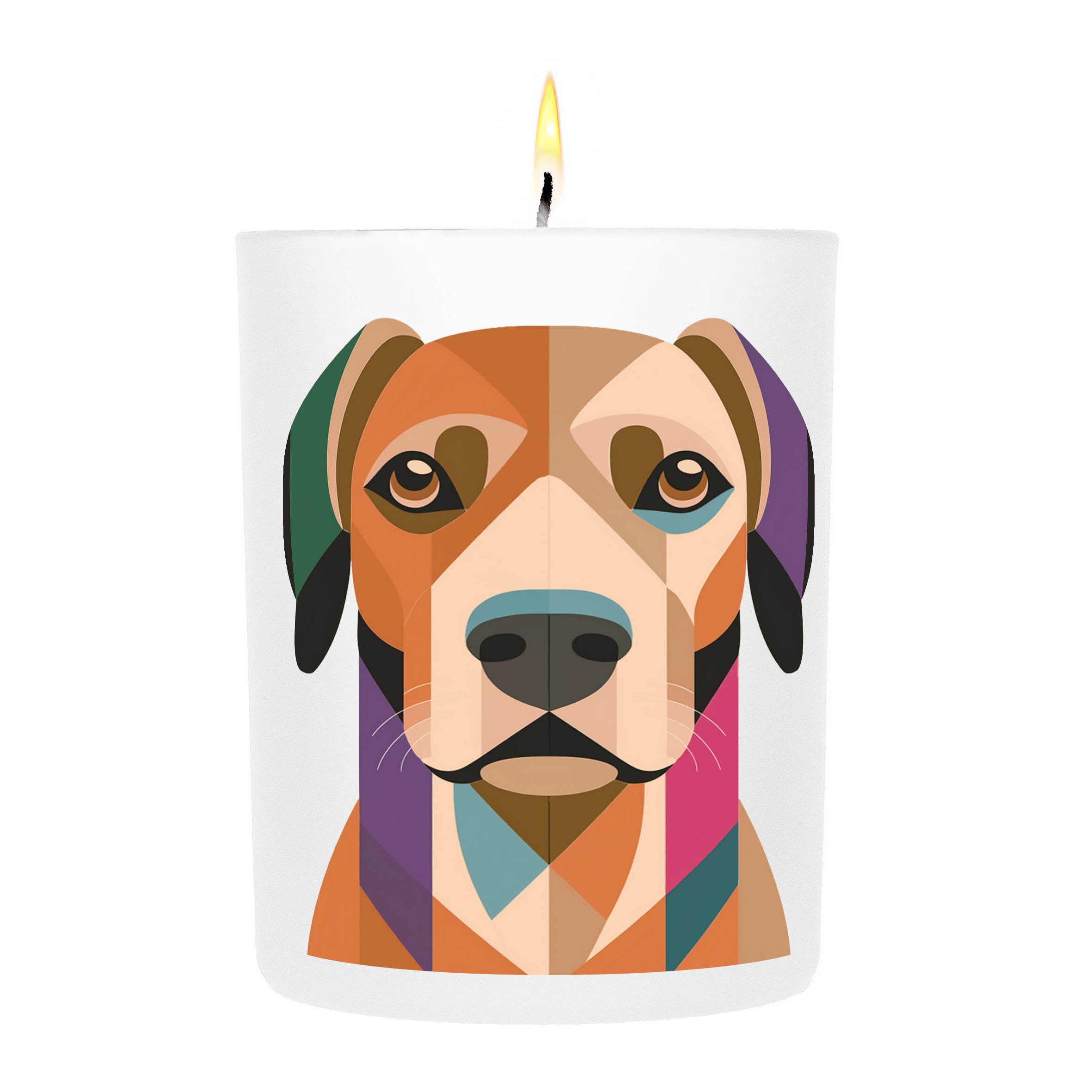 Rhoedesian Ridgeback Graphic Bold Dog Candle