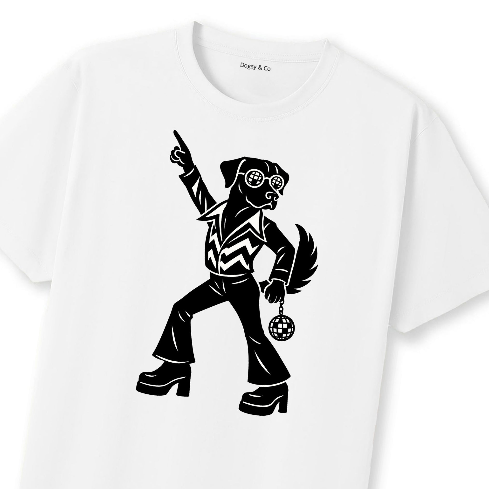 Rhodesian Ridgeback Disco Doggo T-Shirt | Dogsy & Co