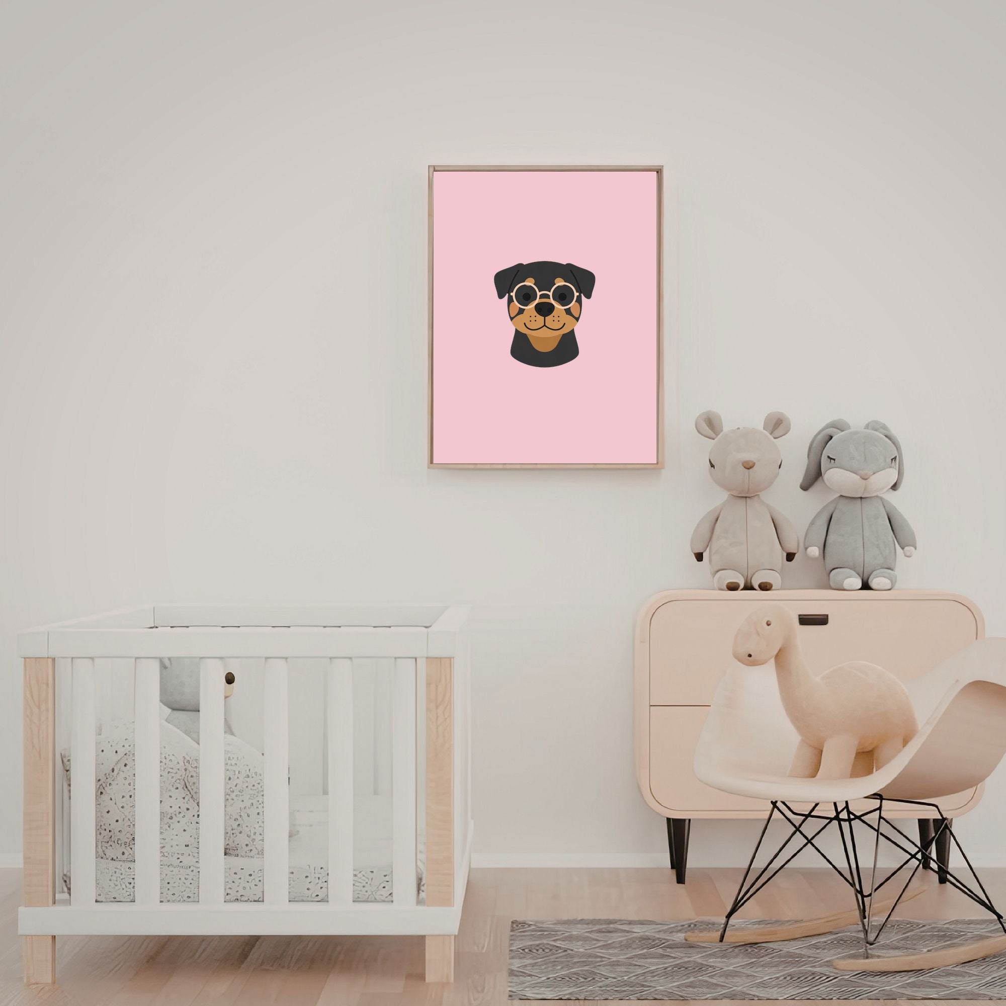 Rottweiler Kids Nursery Wall Art Print Bundle — 22 Dog Costume Designs, 5 Colours, 6 Print Sizes | Digital Download
