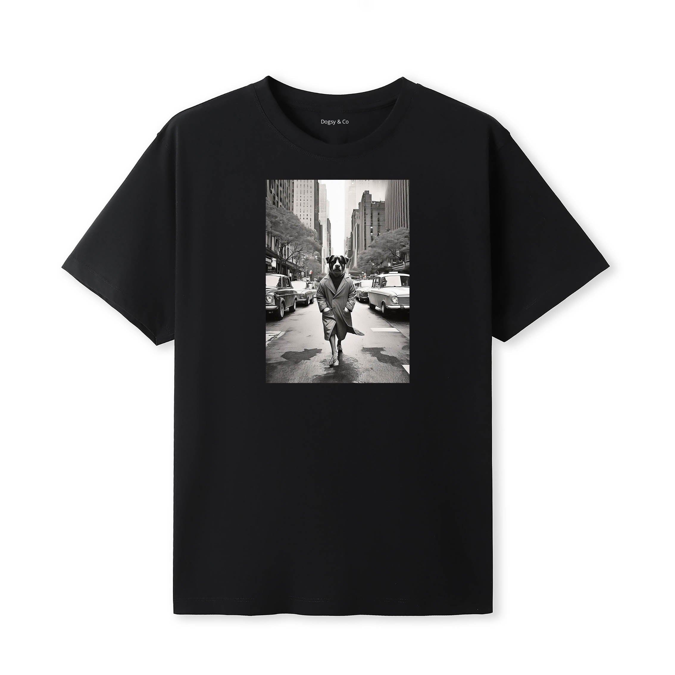 Rottweiler Dogsy Dean T-Shirt Black