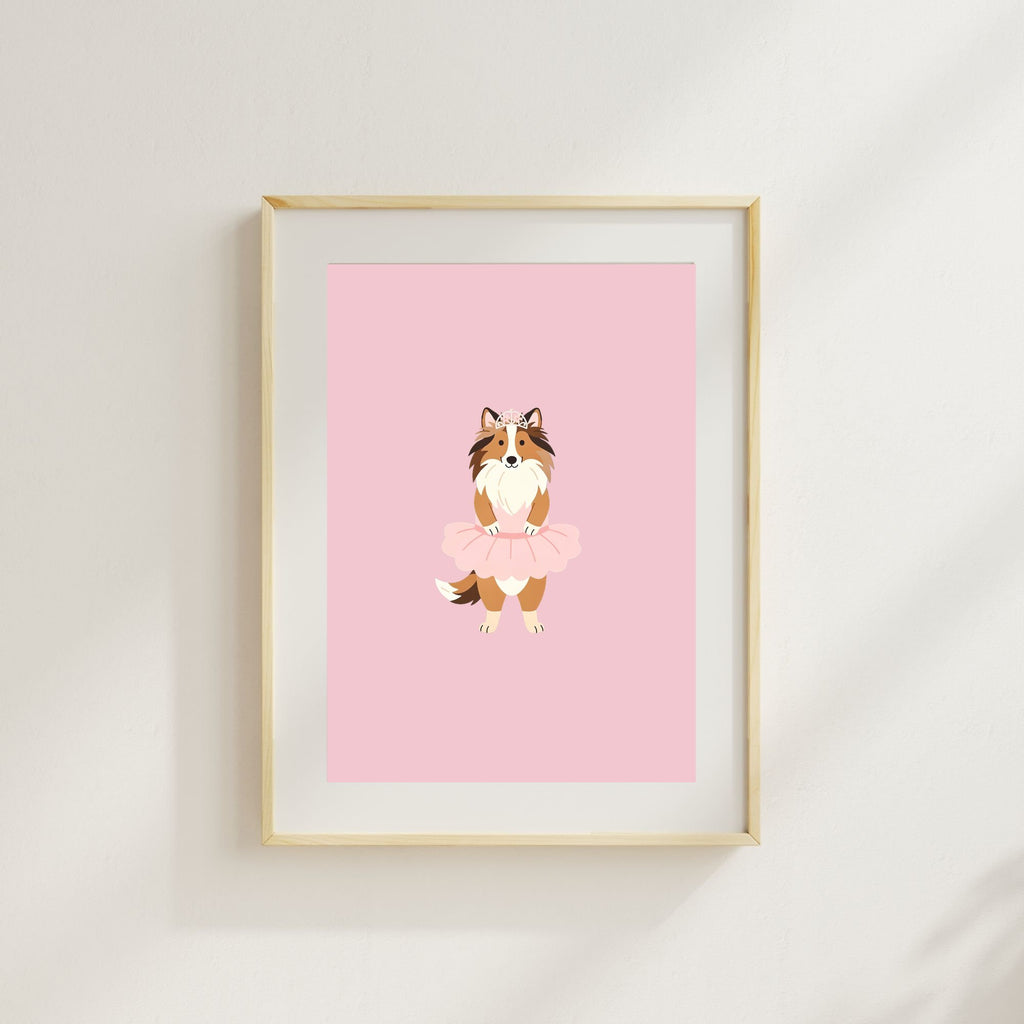 Rough Smooth Collie Kids Nursery Wall Art Print Bundle — 22 Dog Costume Designs, 5 Colours, 6 Print Sizes | Digital Download