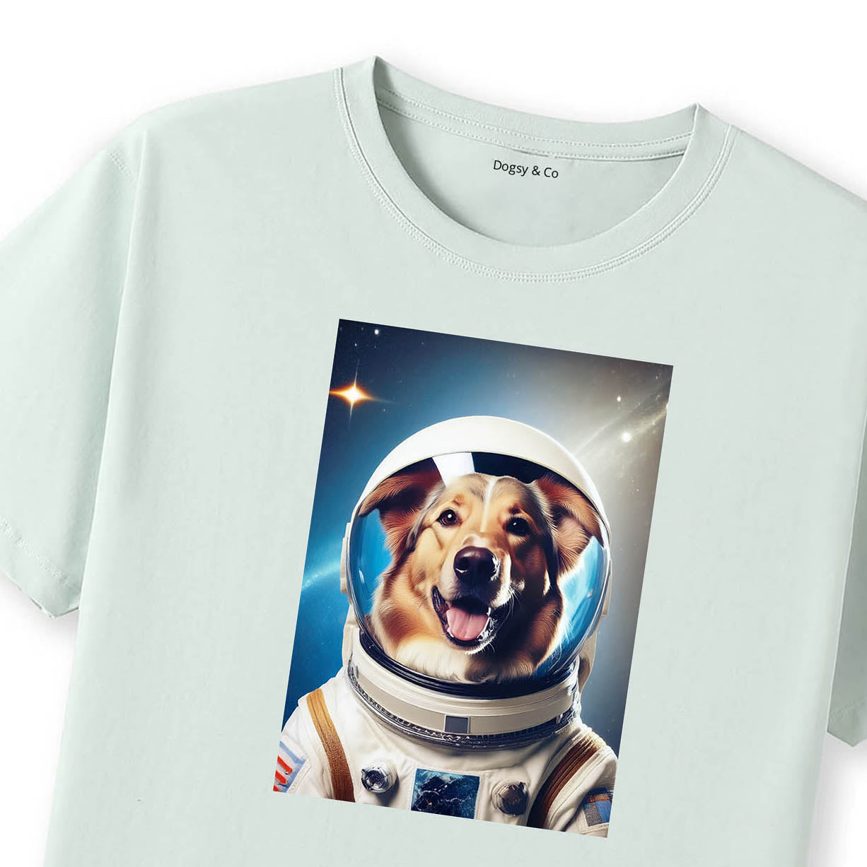 Mint T-Shirt Close Up