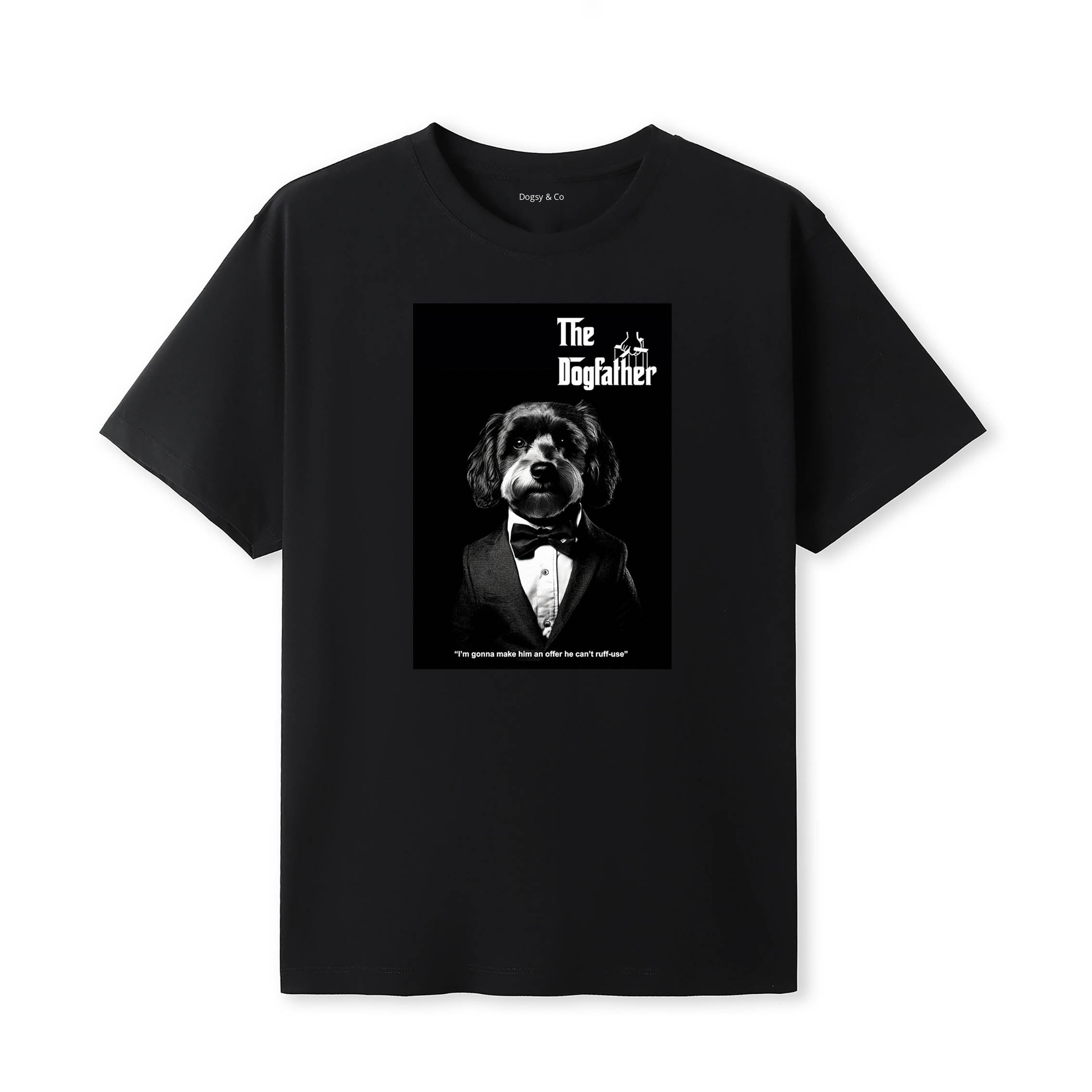 Schnoodle Dogfather T-Shirt Artwork