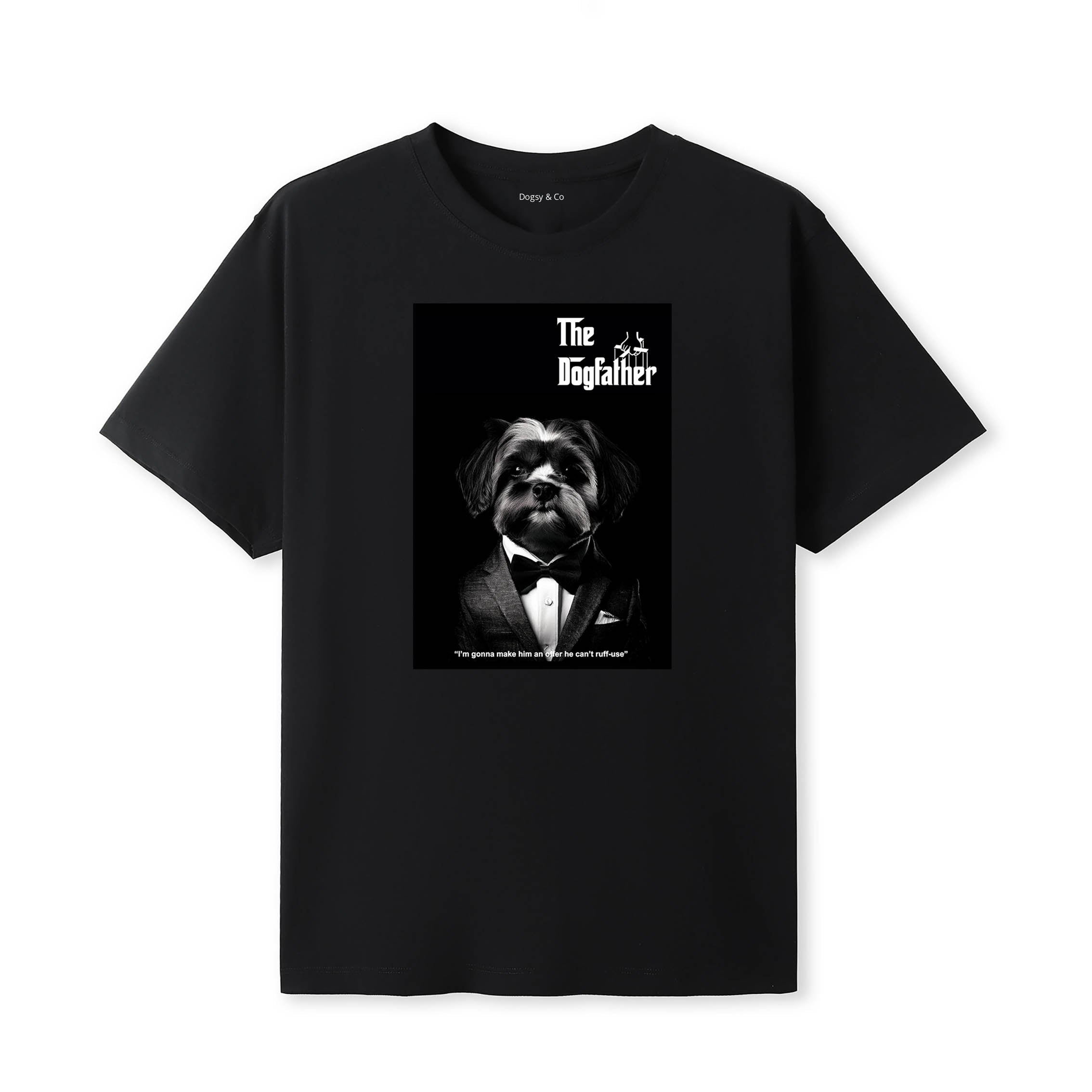Shihpoo Dogfather T-Shirt Artwork