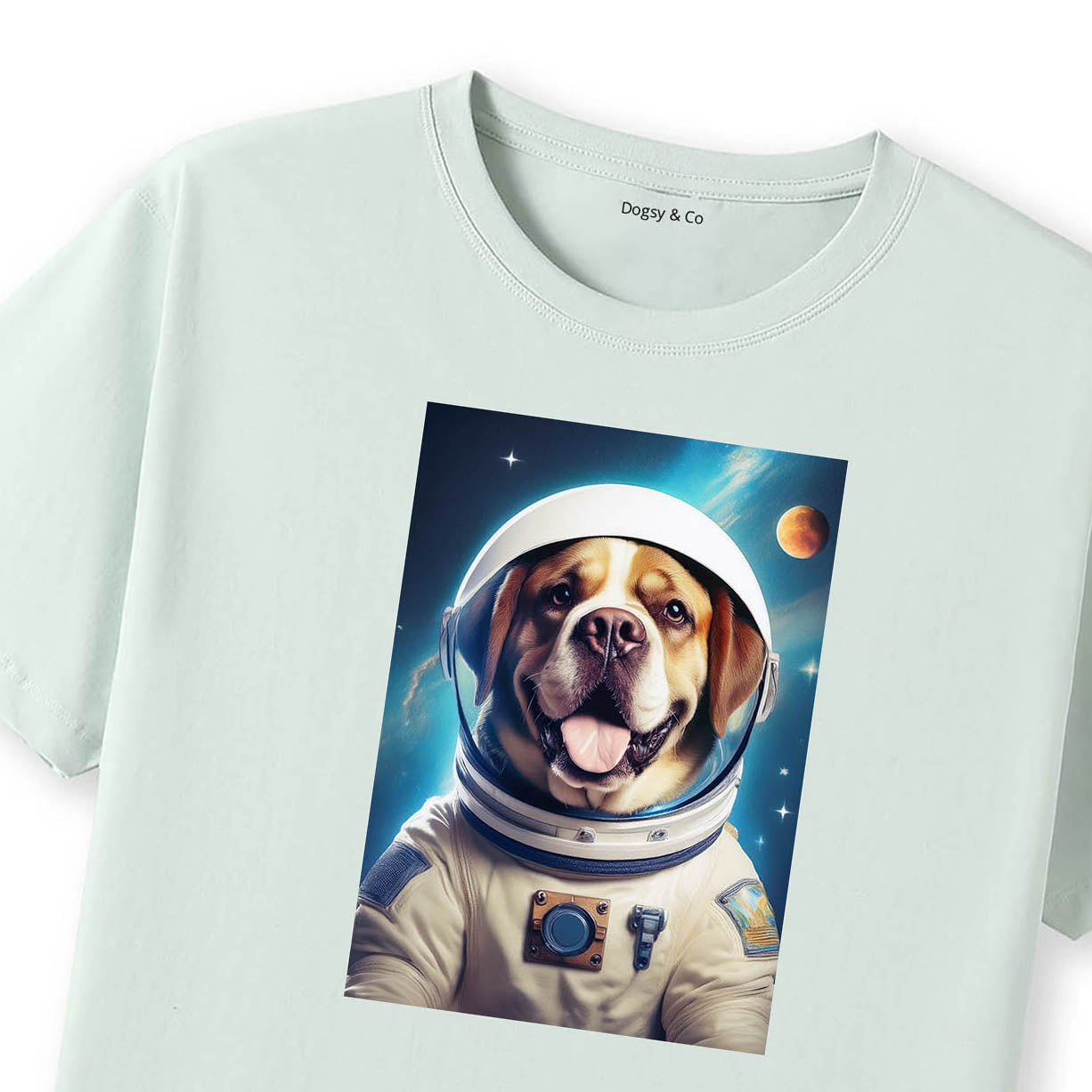 Mint T-Shirt Close Up