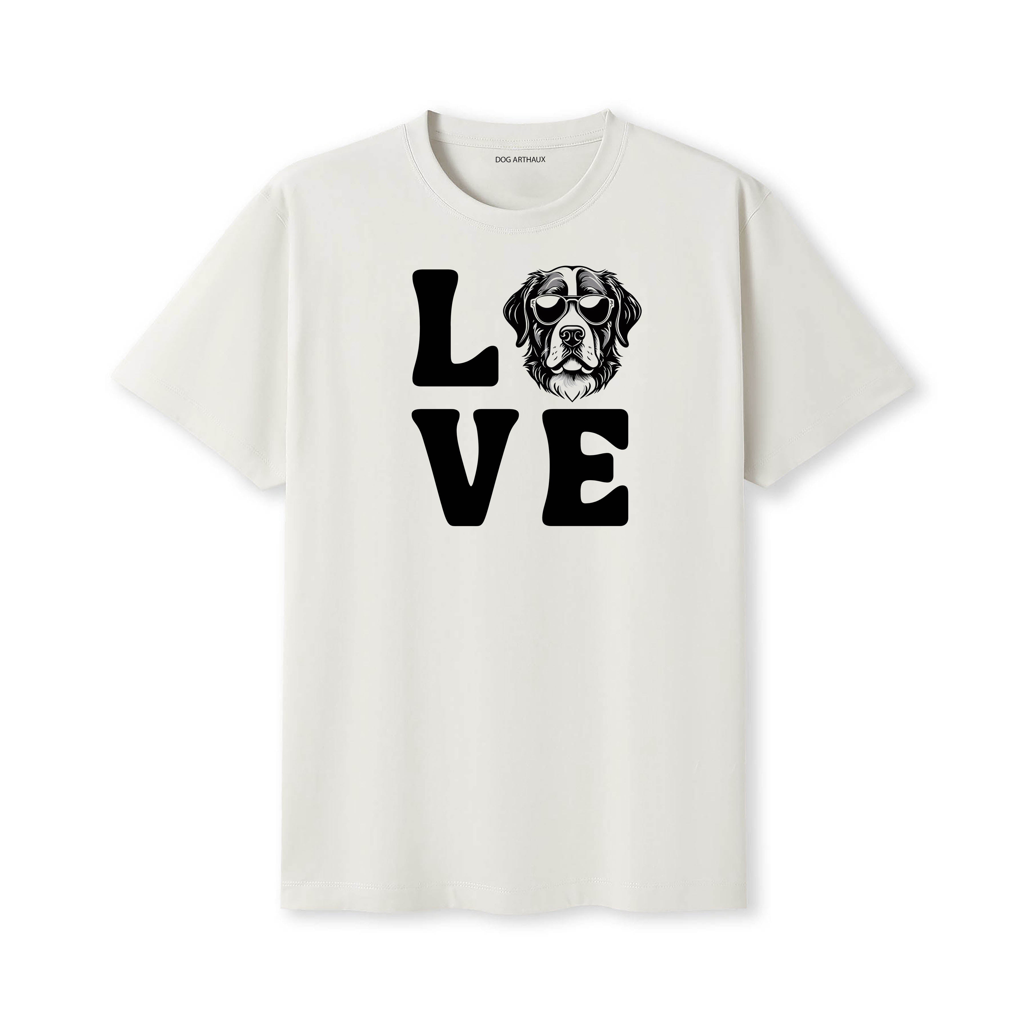Saint Bernard LOVE DOGS Tshirt