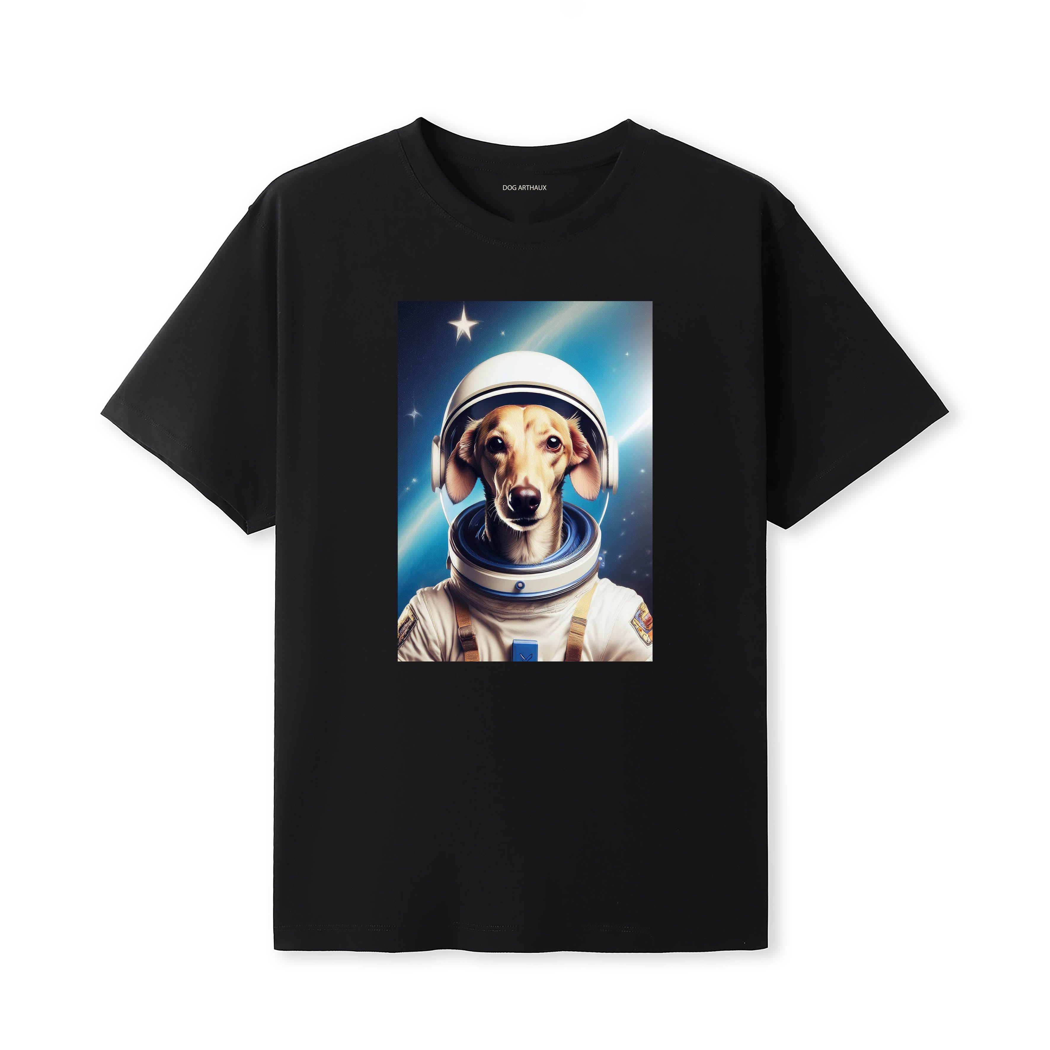Saluki Astronaut Dog T-shirt