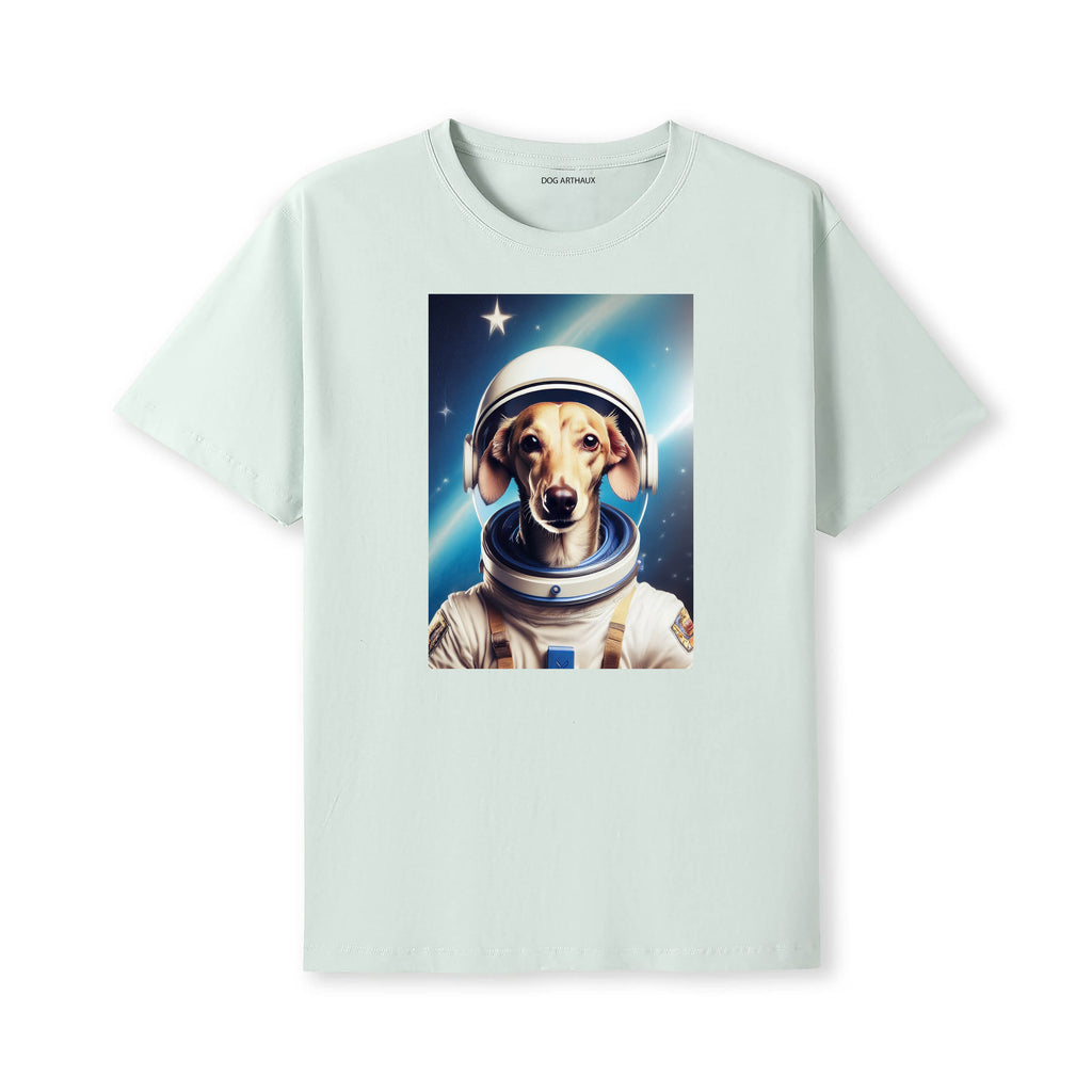 Saluki Astronaut Dog T-shirt - alternate view