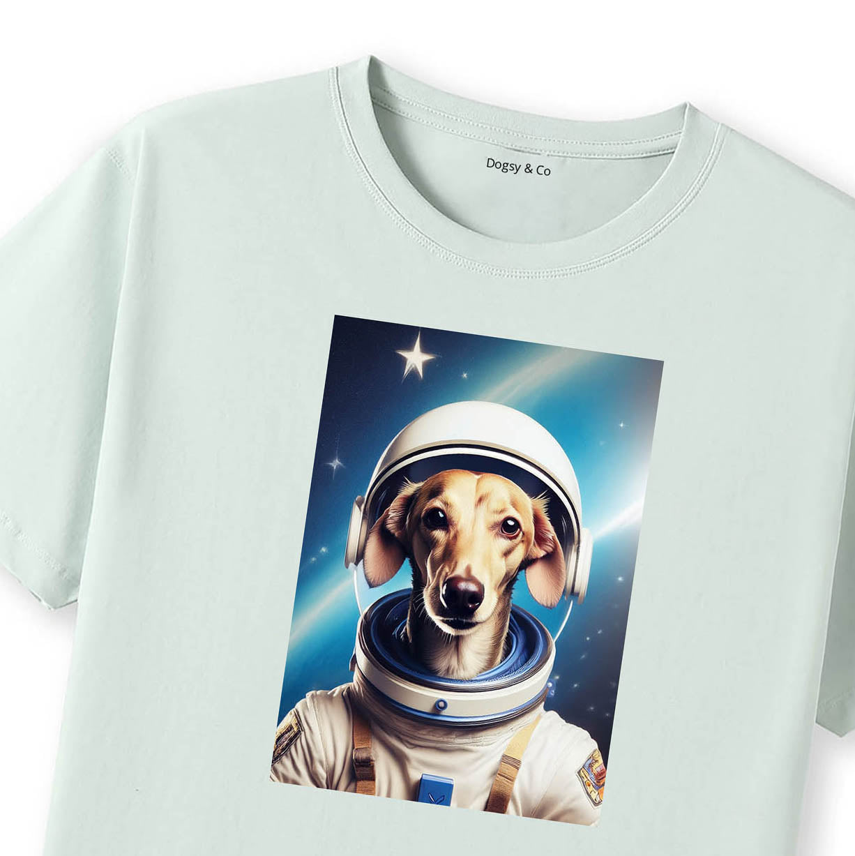 Mint T-Shirt Close Up