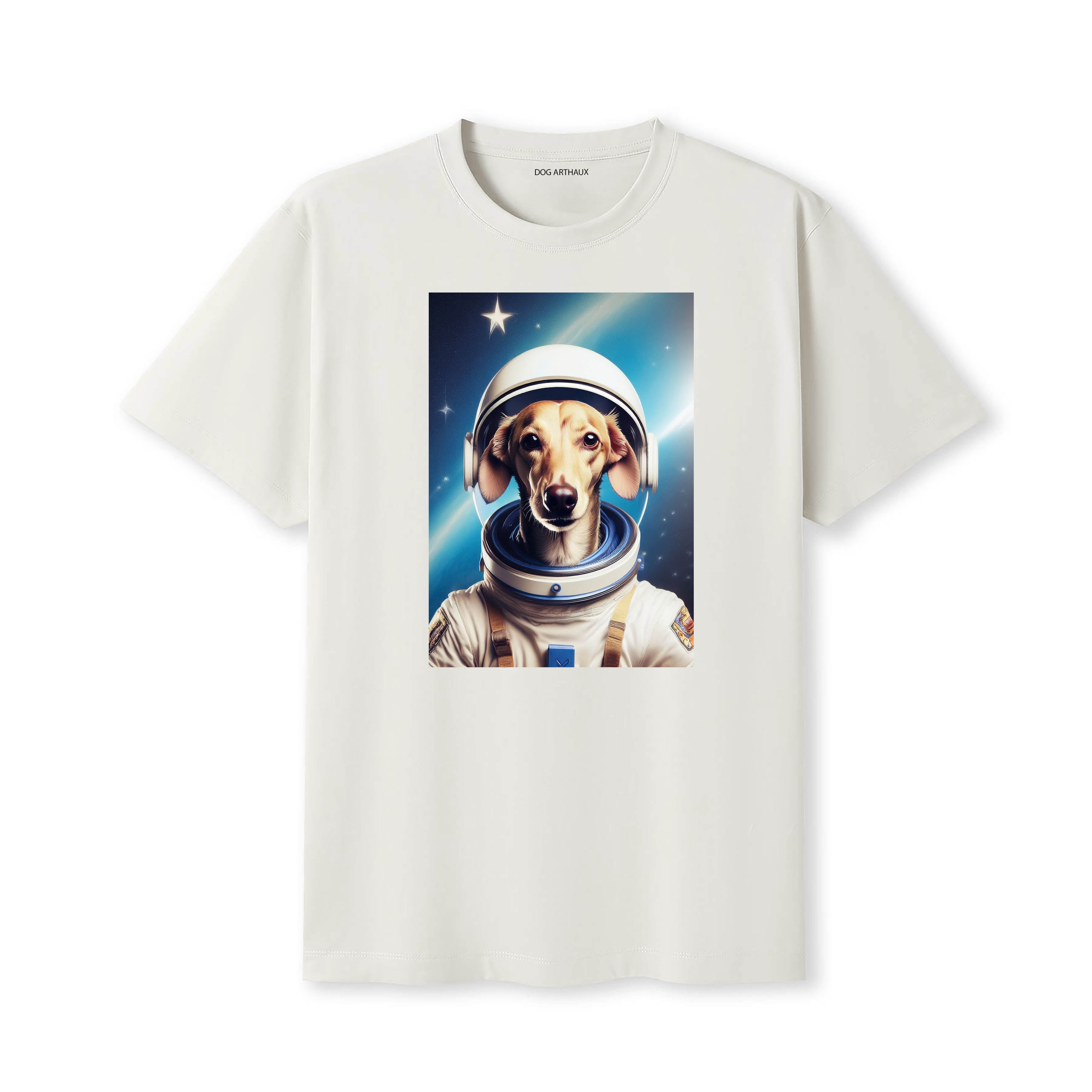 Saluki Astronaut Dog T-shirt