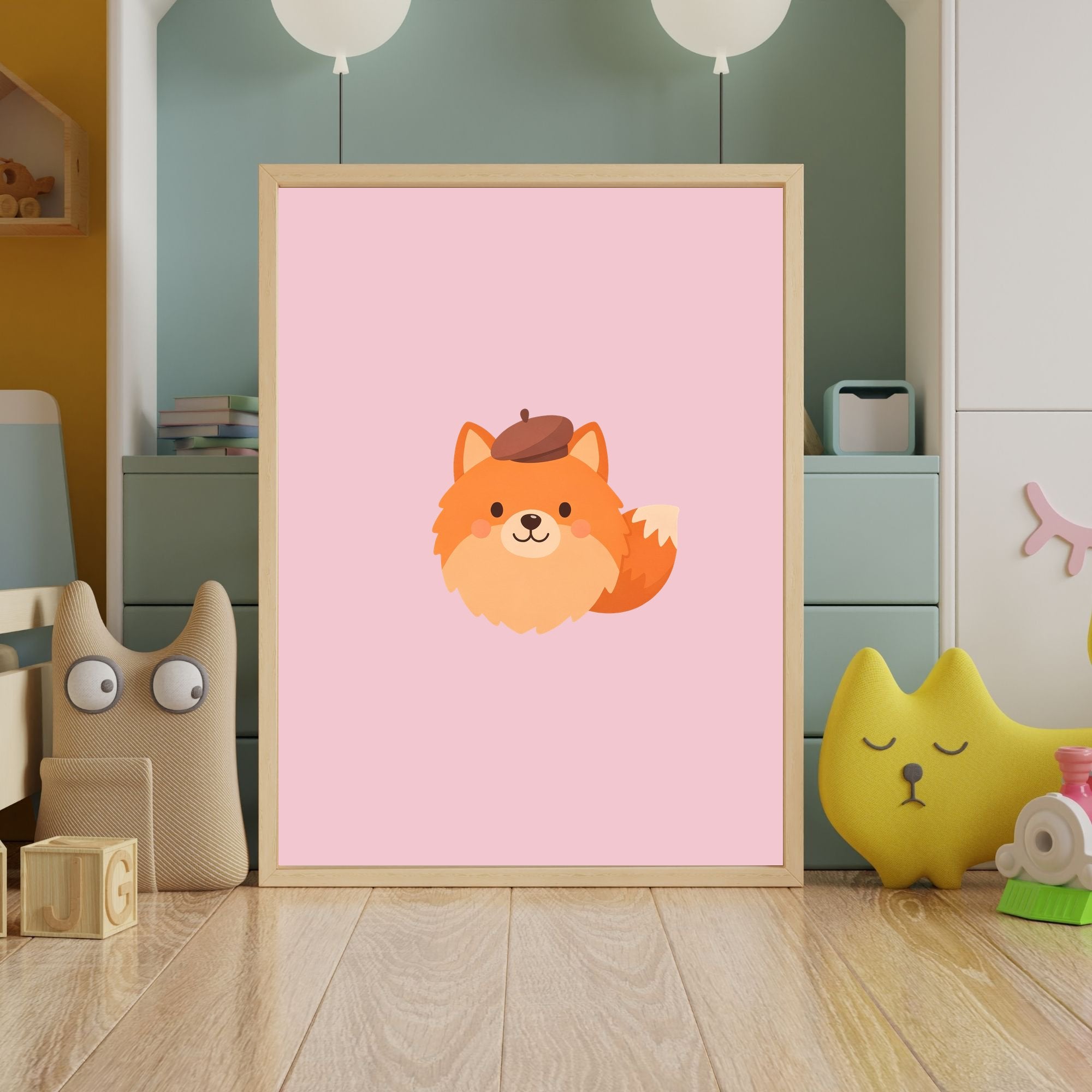 Scandinavian Nursery Dog Art Collection — 134 Breeds, 5 Colours, 6 Print Sizes | Digital Download