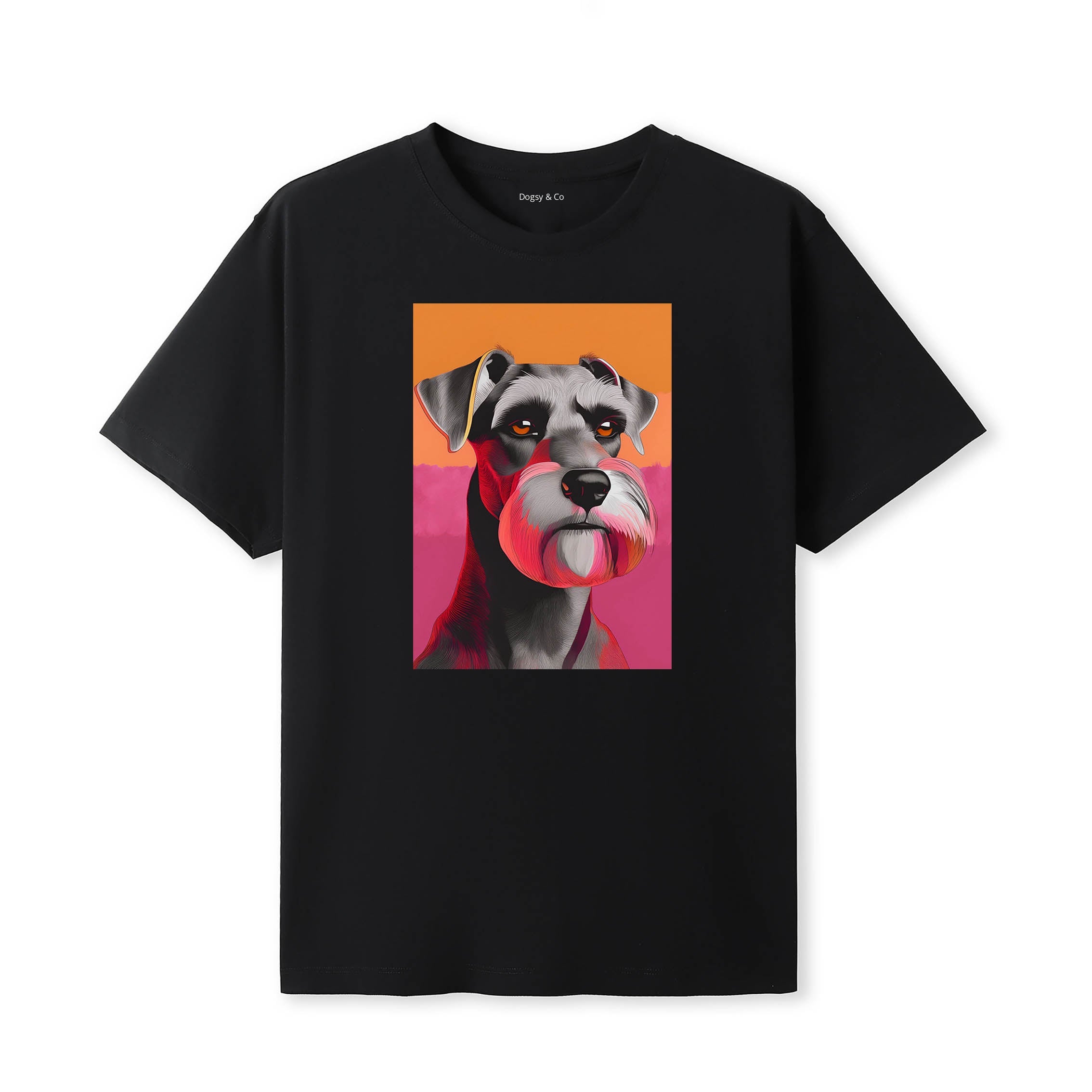 Schnauzer Mod Pop Dogs T-Shirt Artwork
