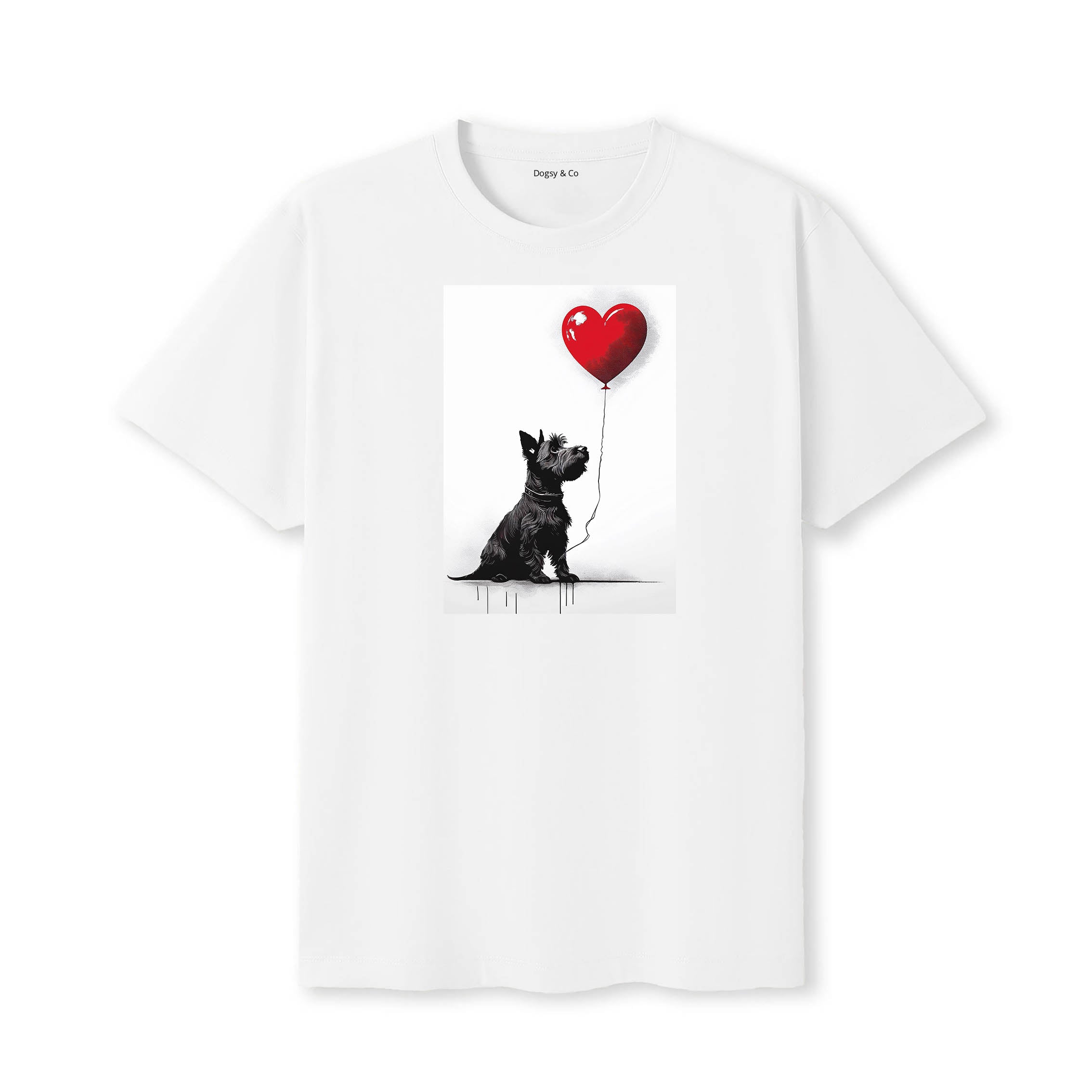 Scottish Terrier 1 Dogsy T-Shirt White