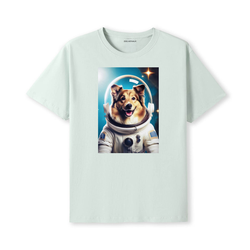 Shetland Sheepdog Astronaut Dog T-shirt - alternate view