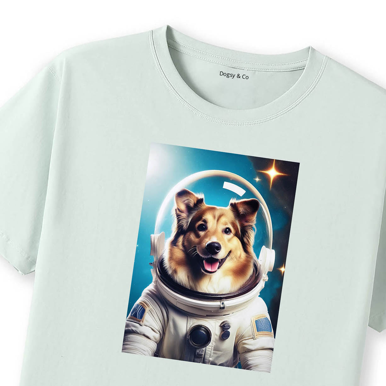 Mint T-Shirt Close Up