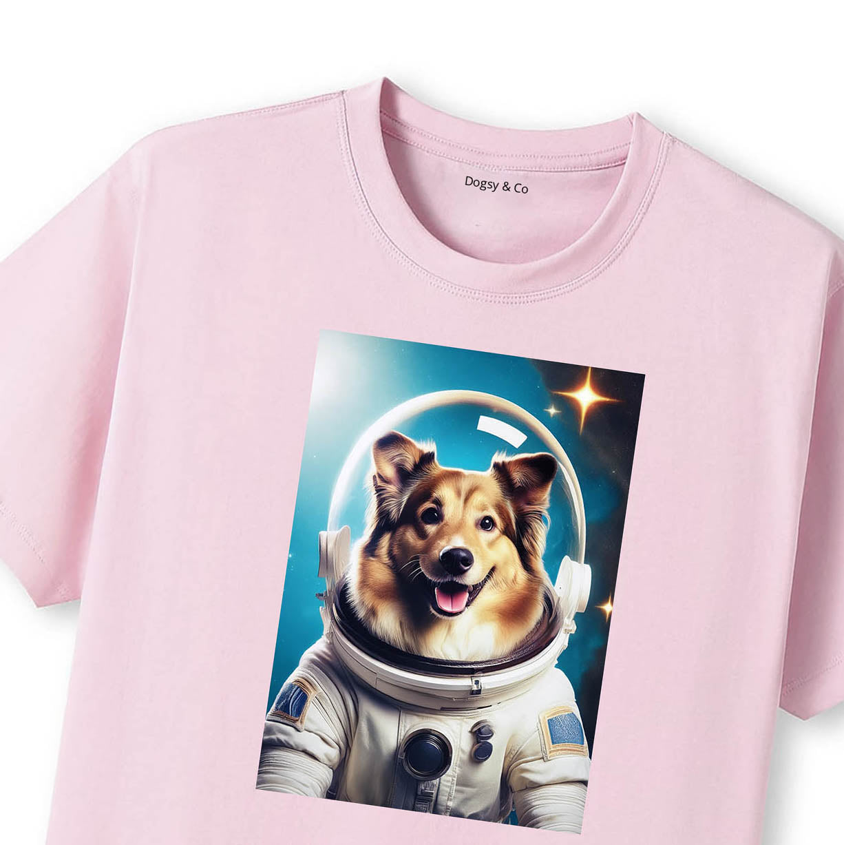 Pink T-Shirt Close Up