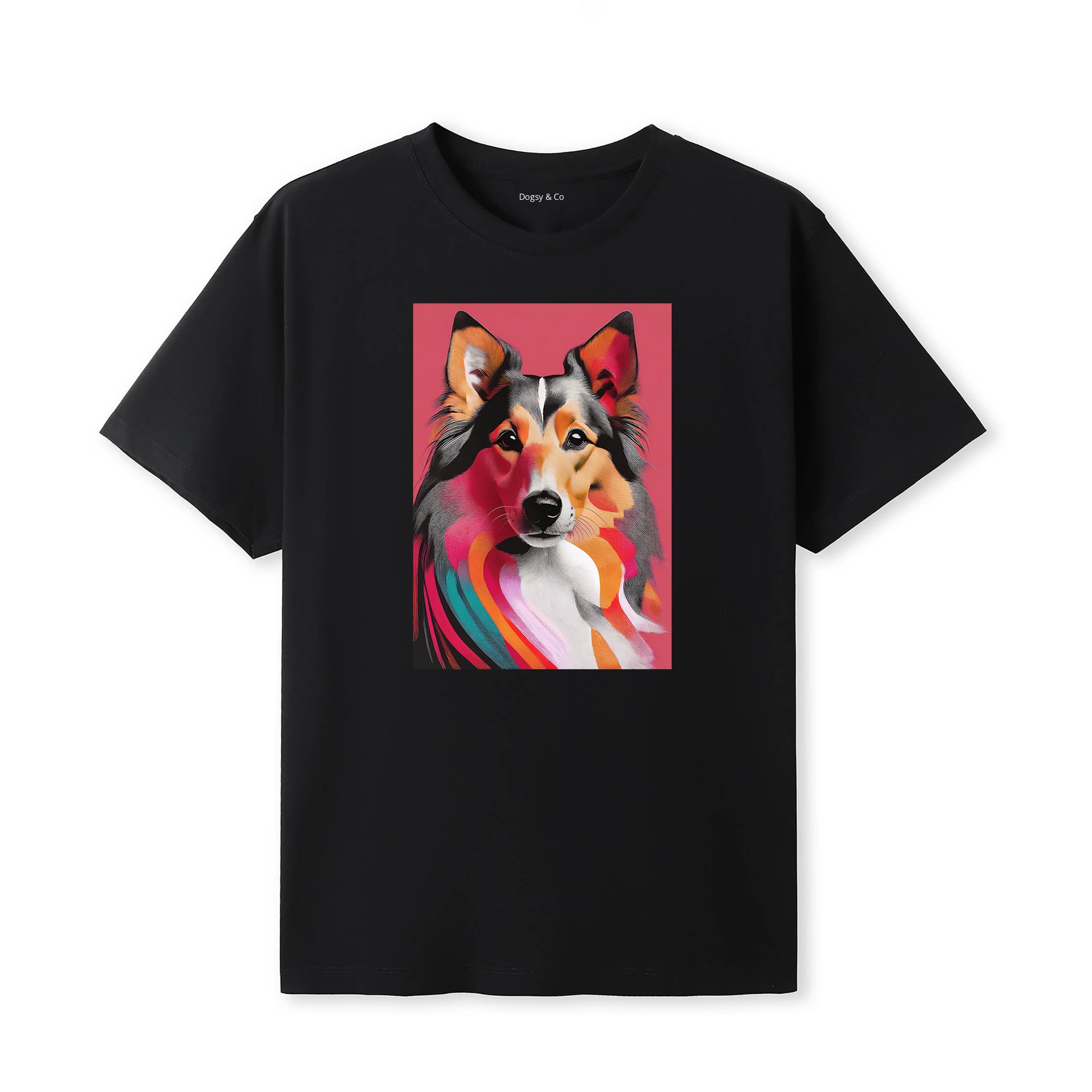 Shetland Sheepdog Mod Pop Dogs T-Shirt Artwork