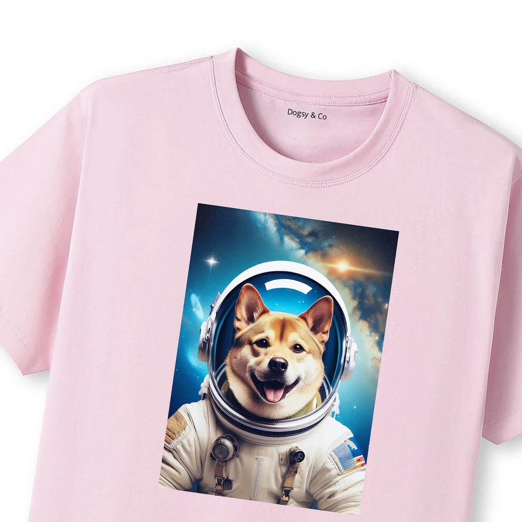 Pink T-Shirt Close Up