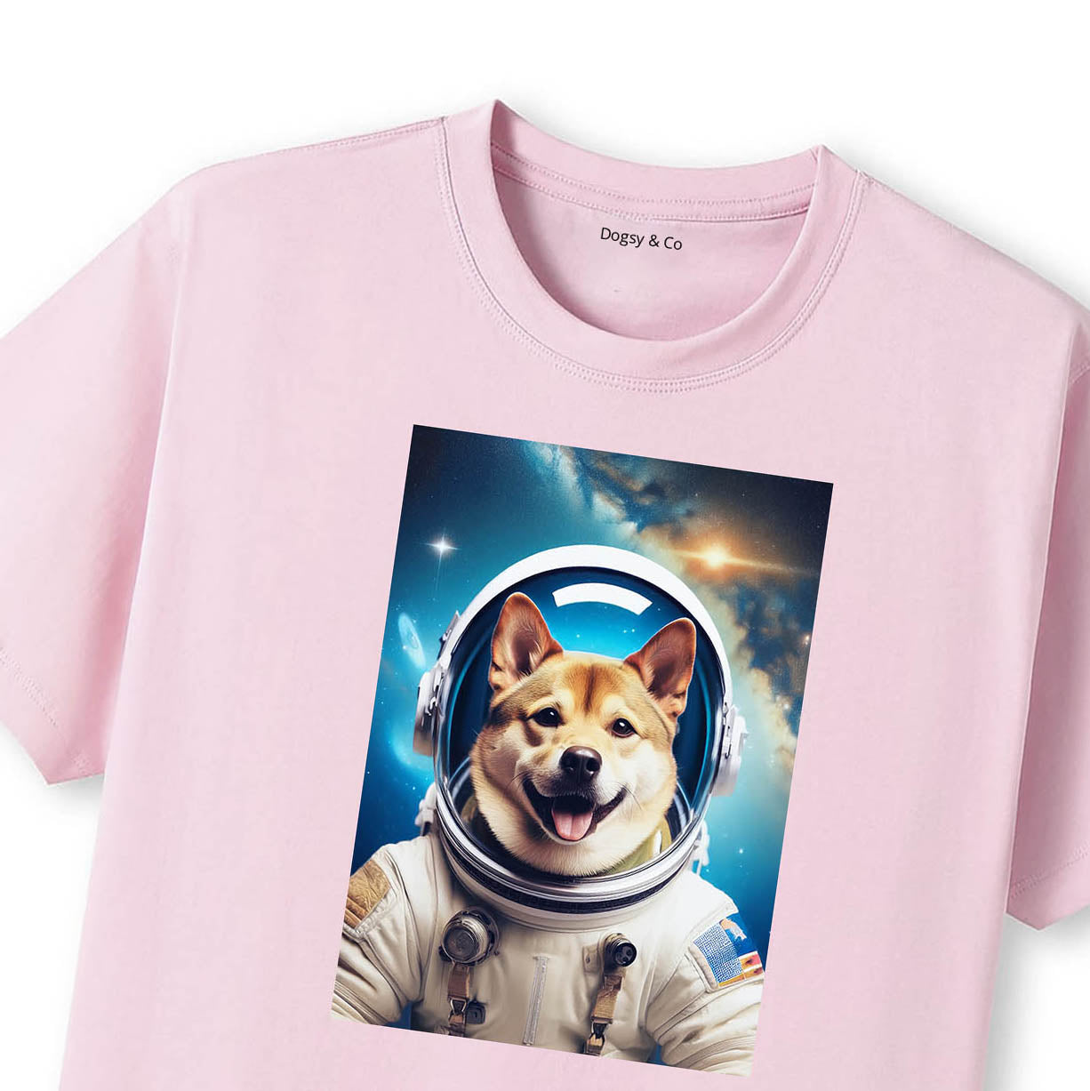 Pink T-Shirt Close Up