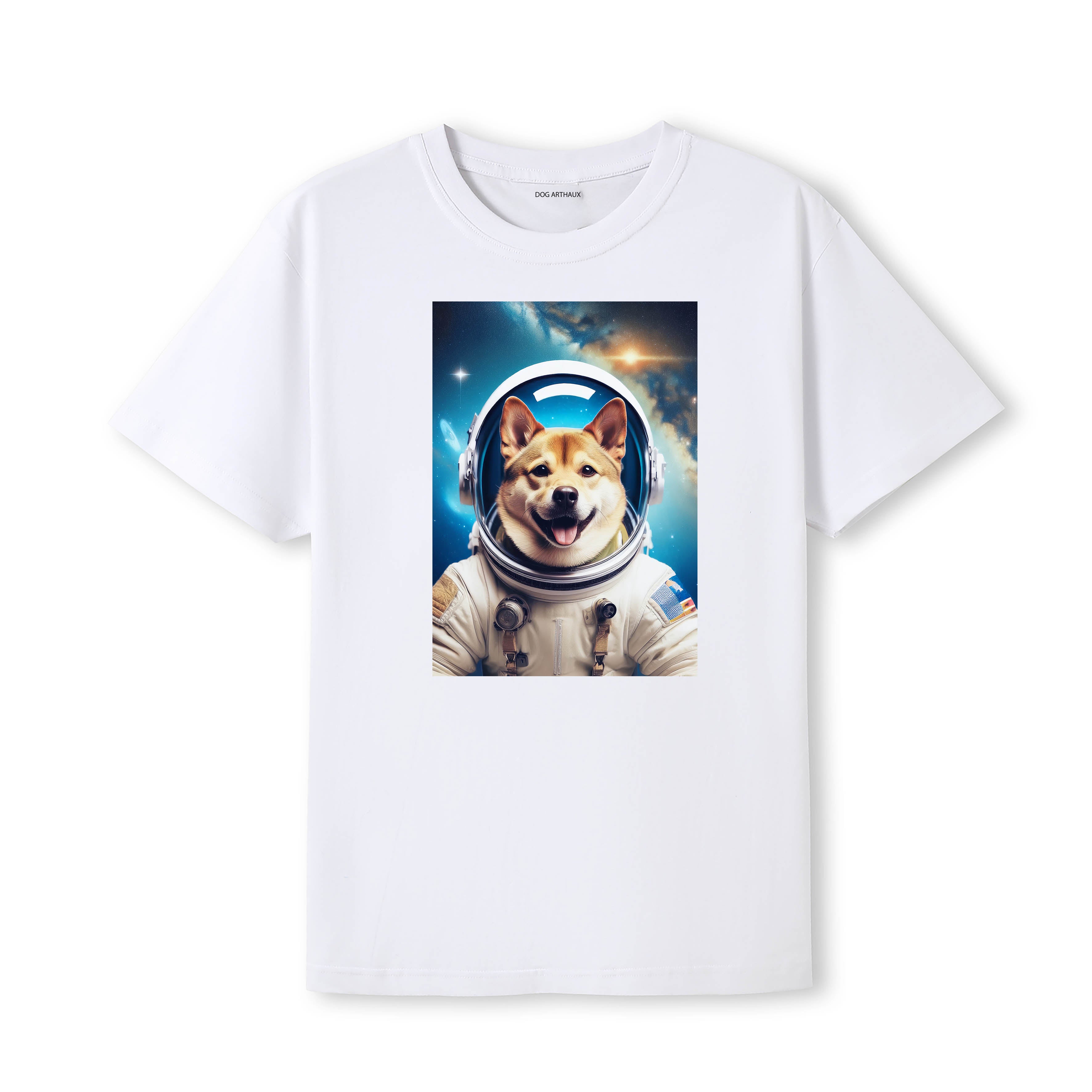 Shiba Astronaut Dog T-shirt
