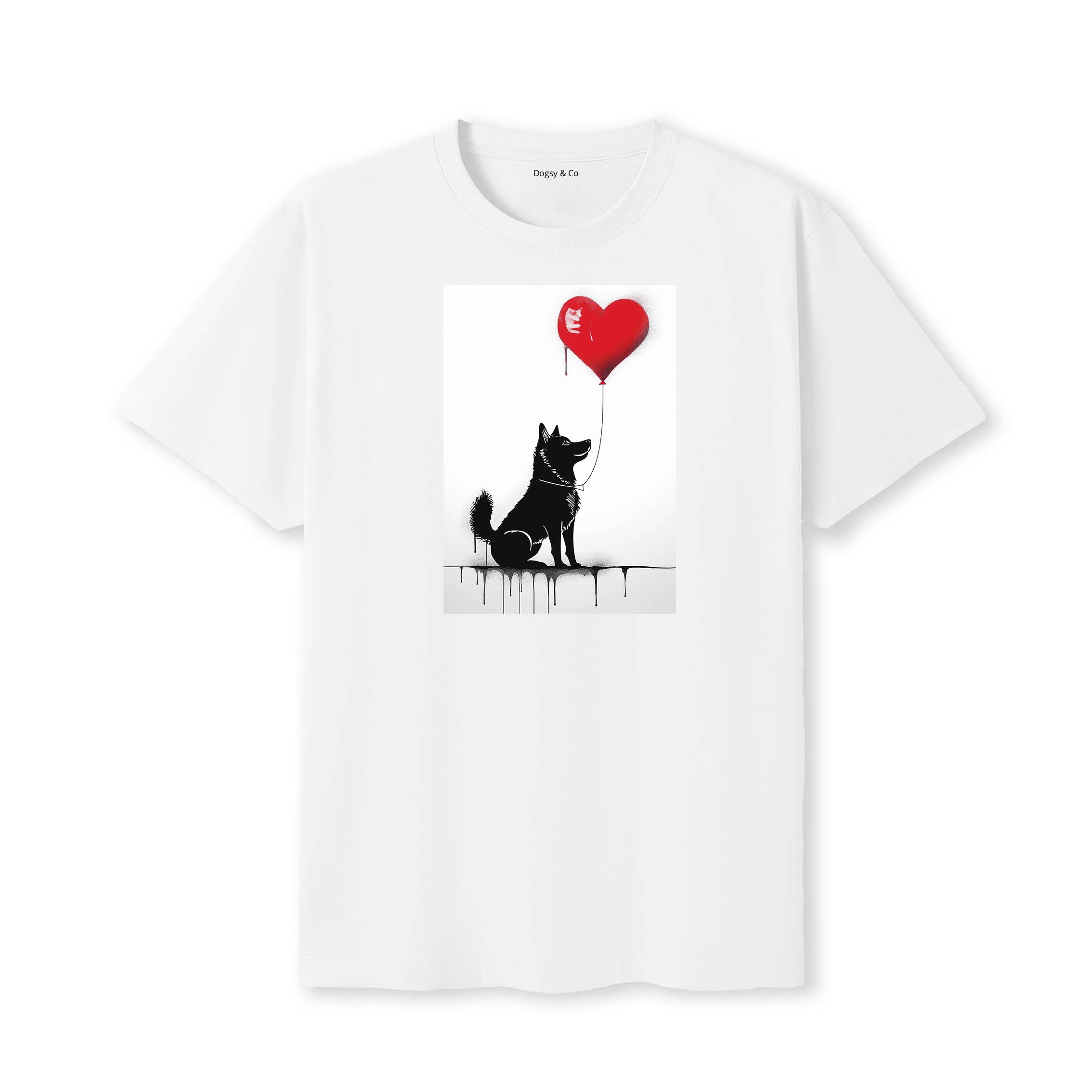 Shiba 1 Dogsy T-Shirt White
