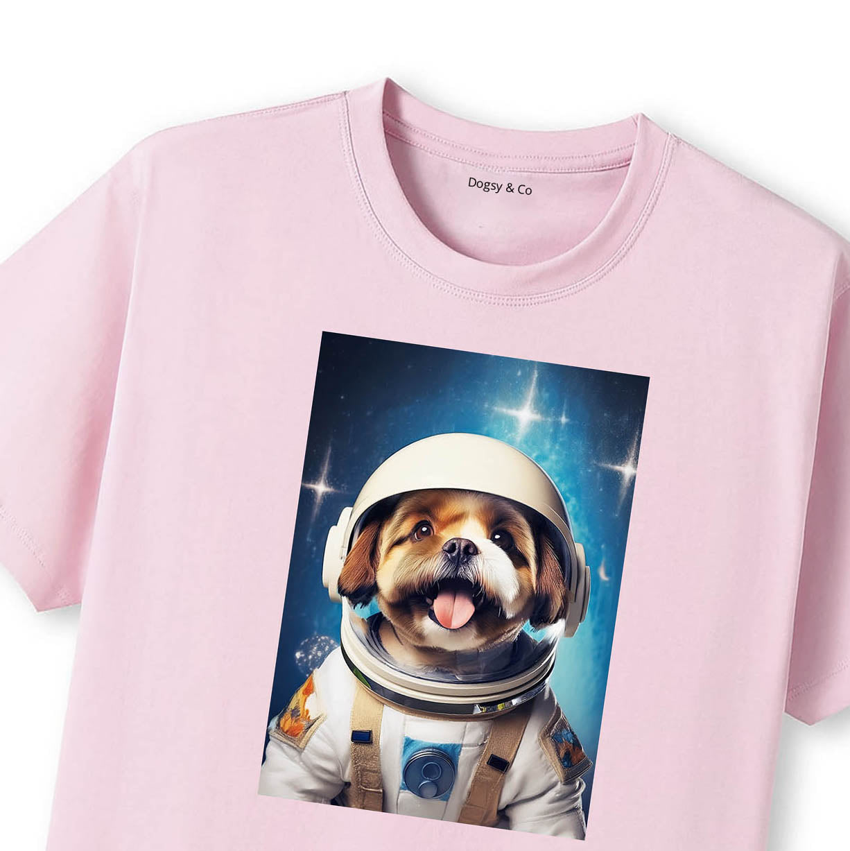 Pink T-Shirt Close Up