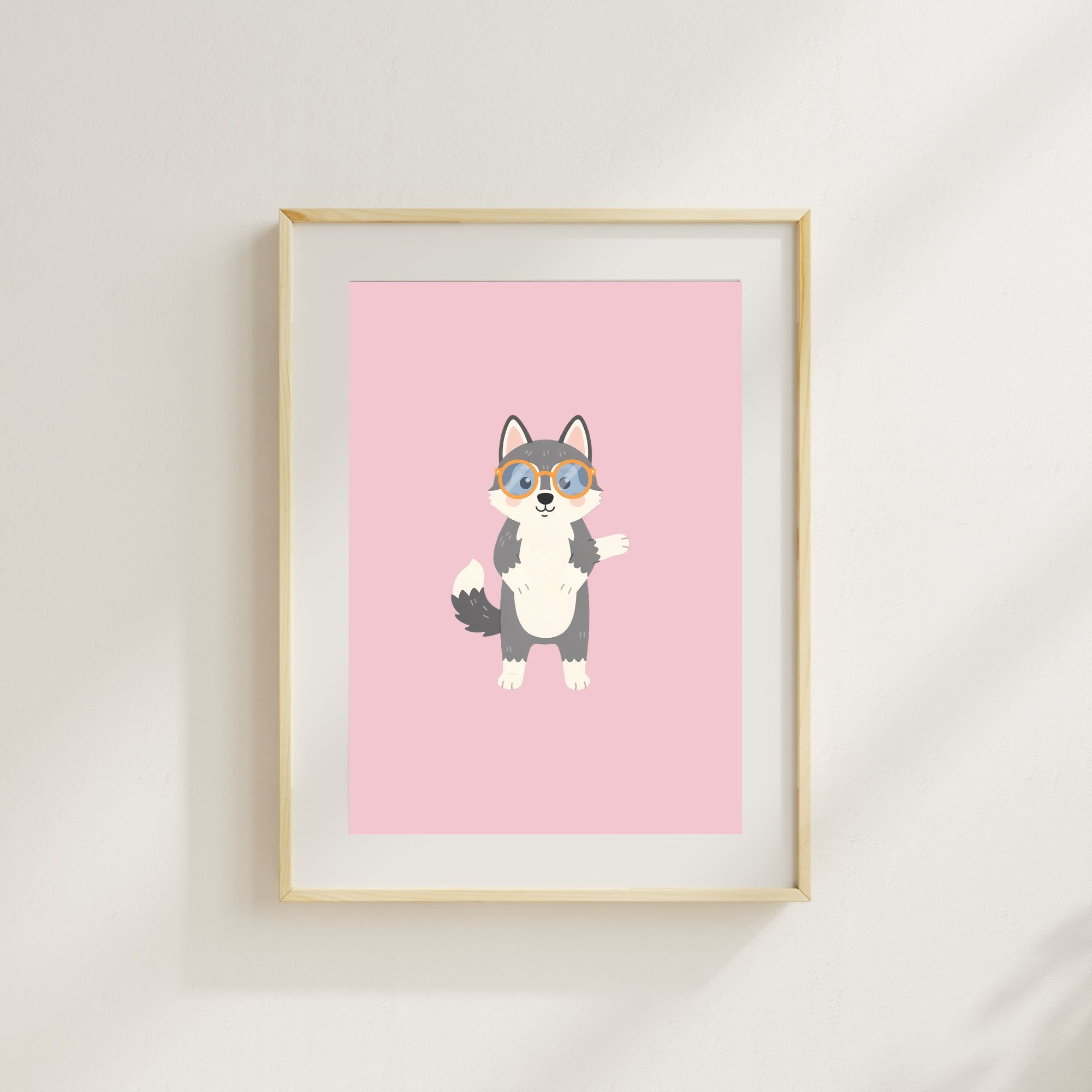 Siberian Husky Kids Nursery Wall Art Print Bundle — 22 Dog Costume Designs, 5 Colours, 6 Print Sizes | Digital Download