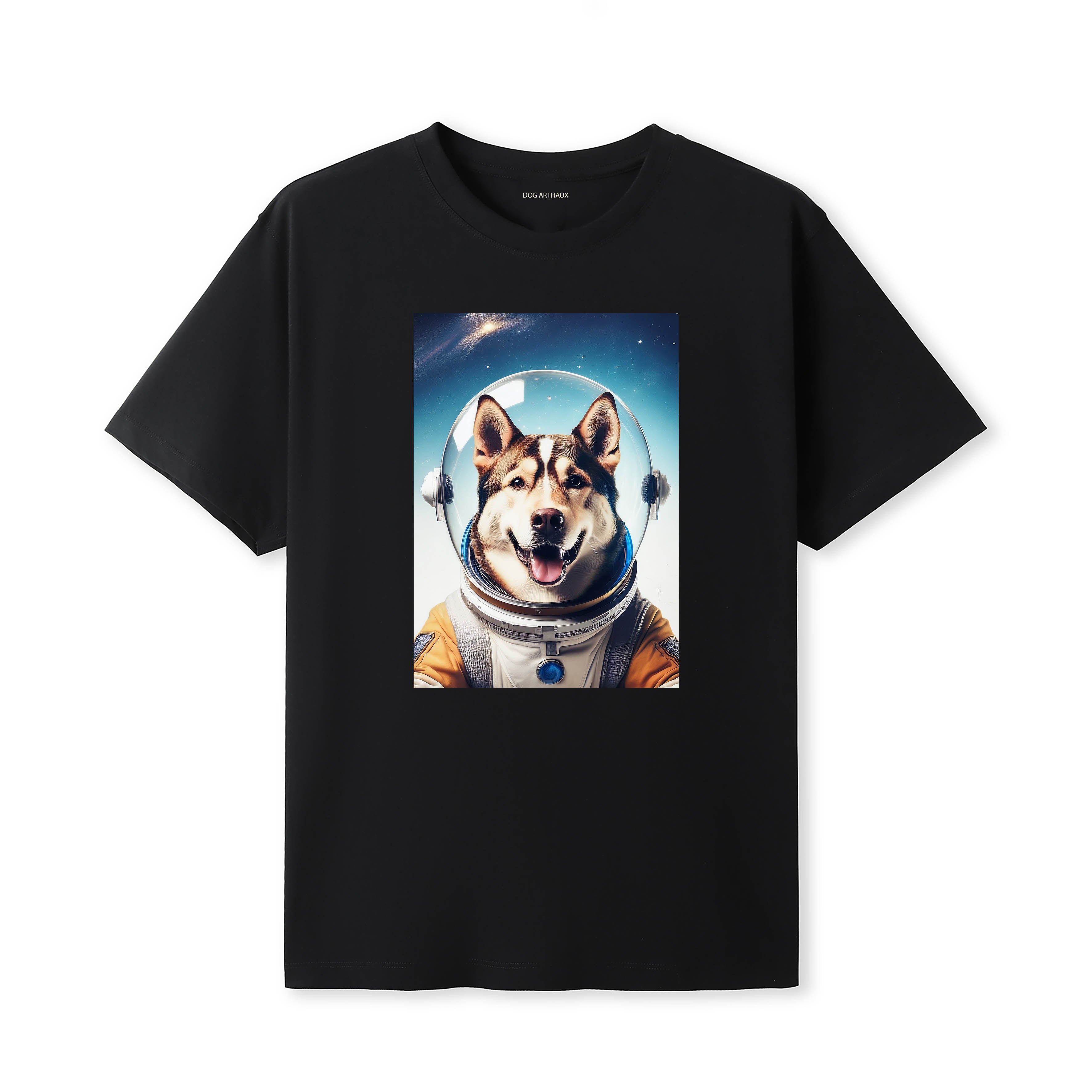 Siberian Husky Astronaut Dog T-shirt