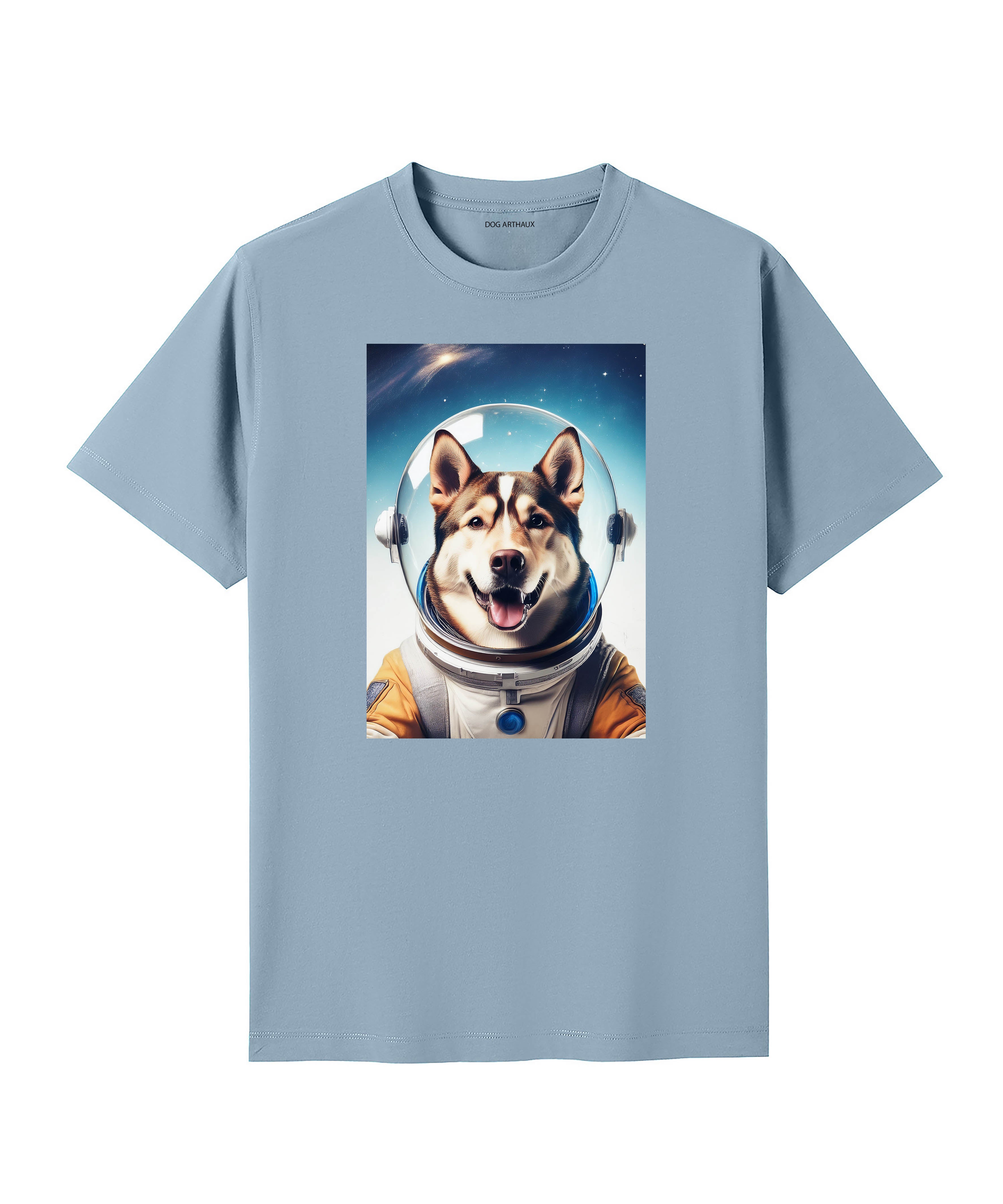 Siberian Husky Astronaut Dog T-shirt