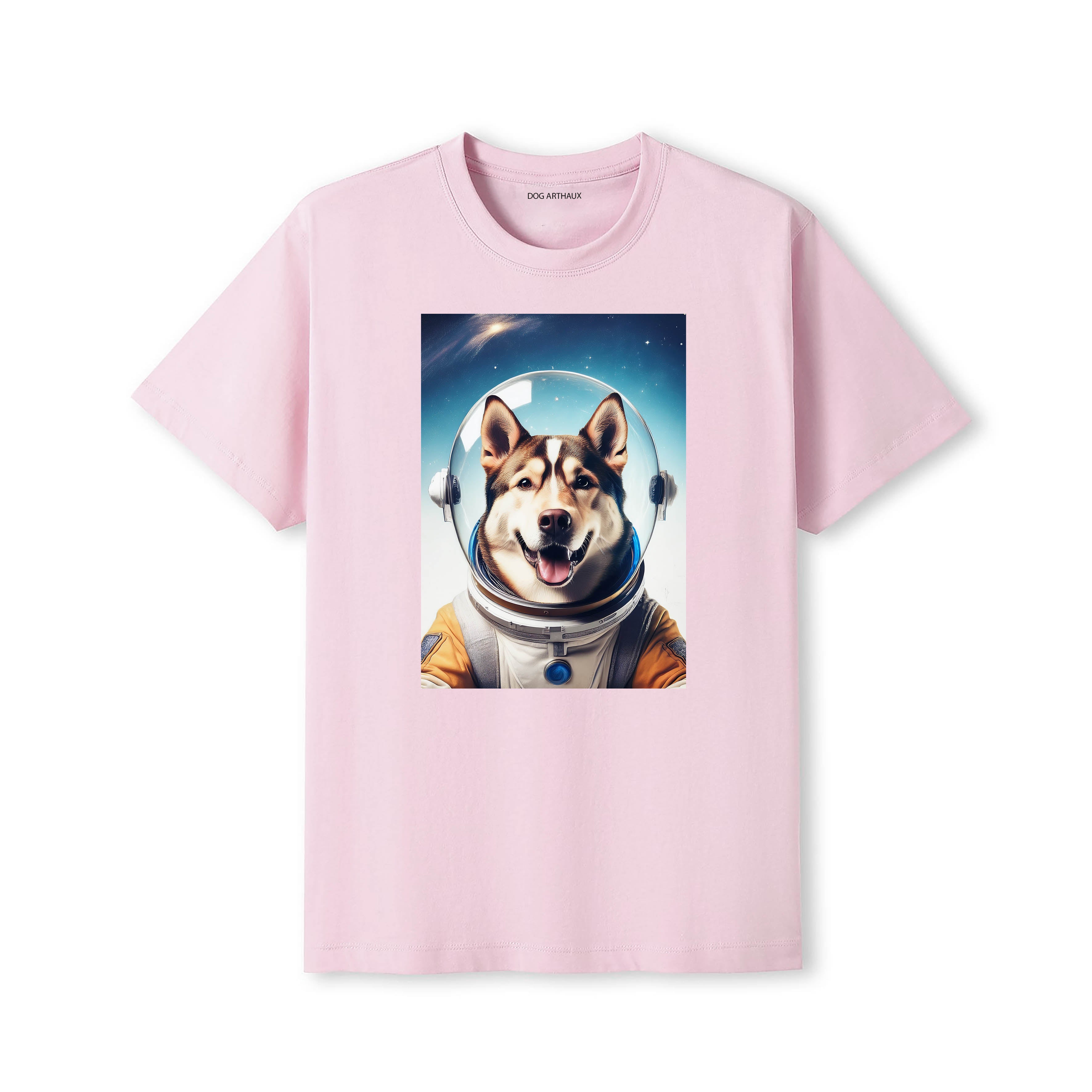 Siberian Husky Astronaut Dog T-shirt