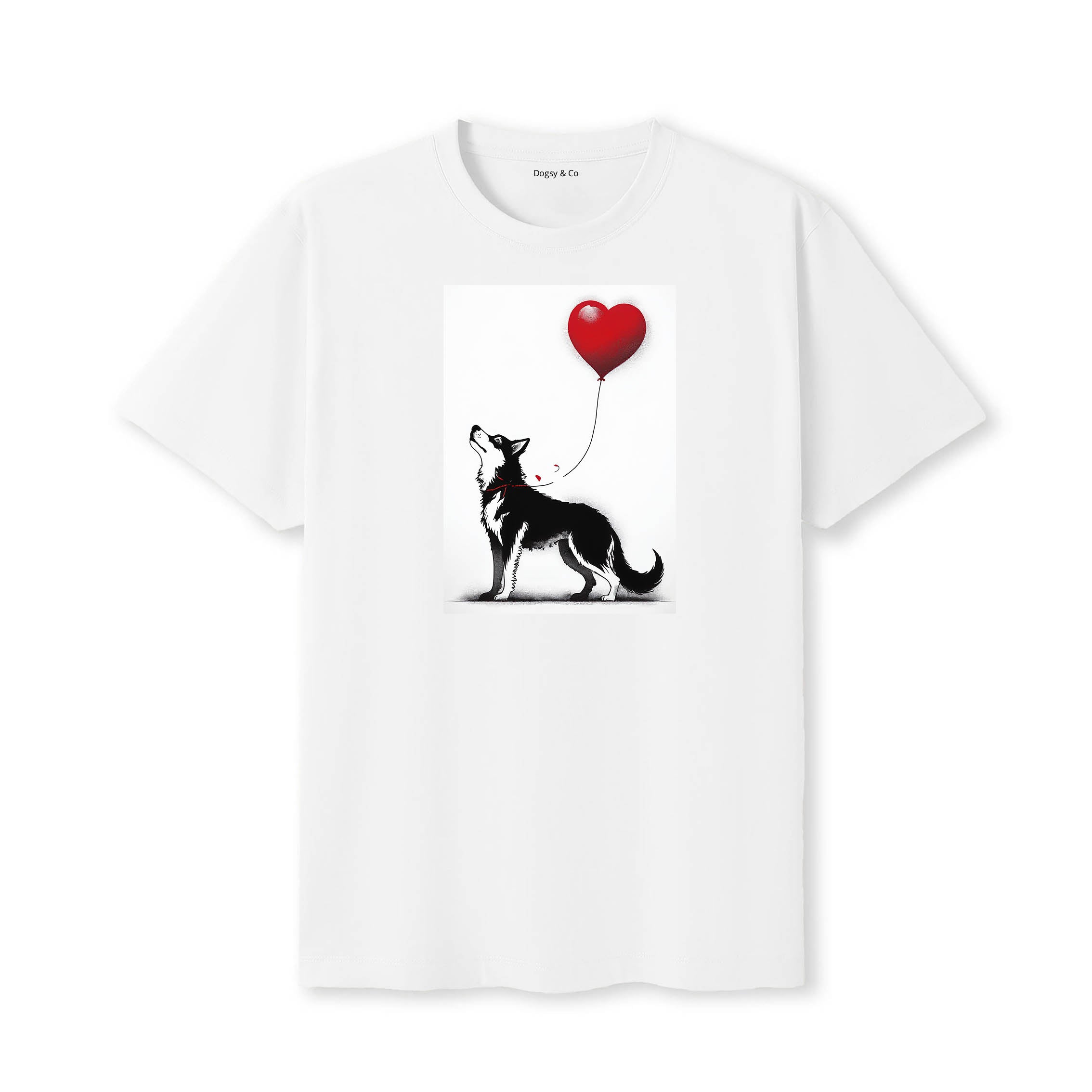 Siberian Husky 1 Dogsy T-Shirt White
