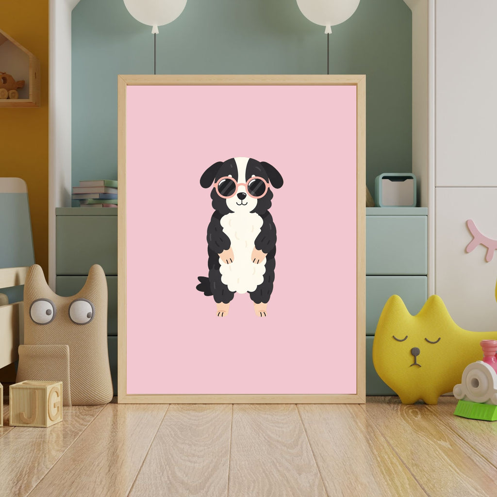 Smithfield Sheepdog Kids Nursery Wall Art Print Bundle — 22 Dog Costume Designs, 5 Colours, 6 Print Sizes | Digital Download
