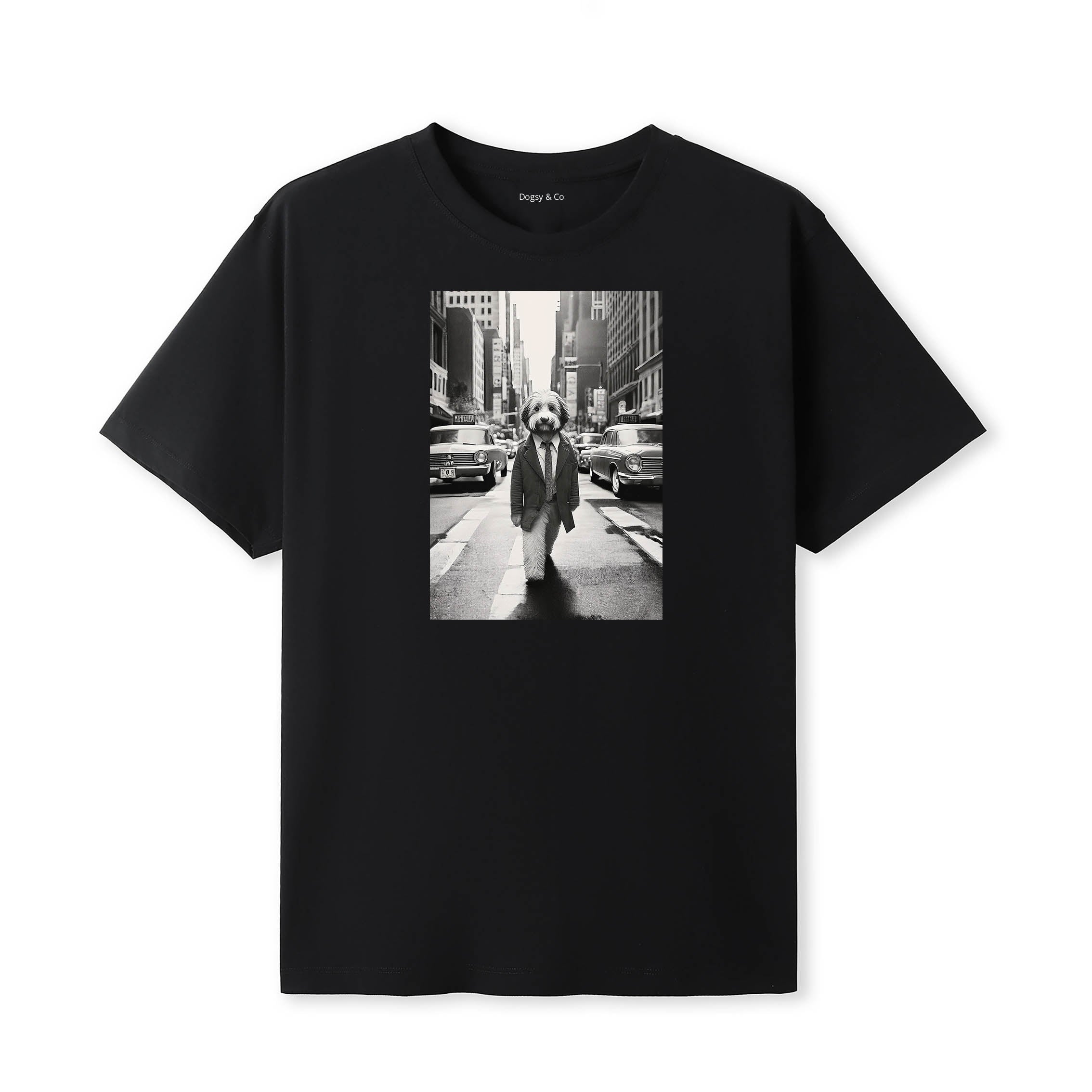 Smithfield Sheepdog Dogsy Dean T-Shirt Black