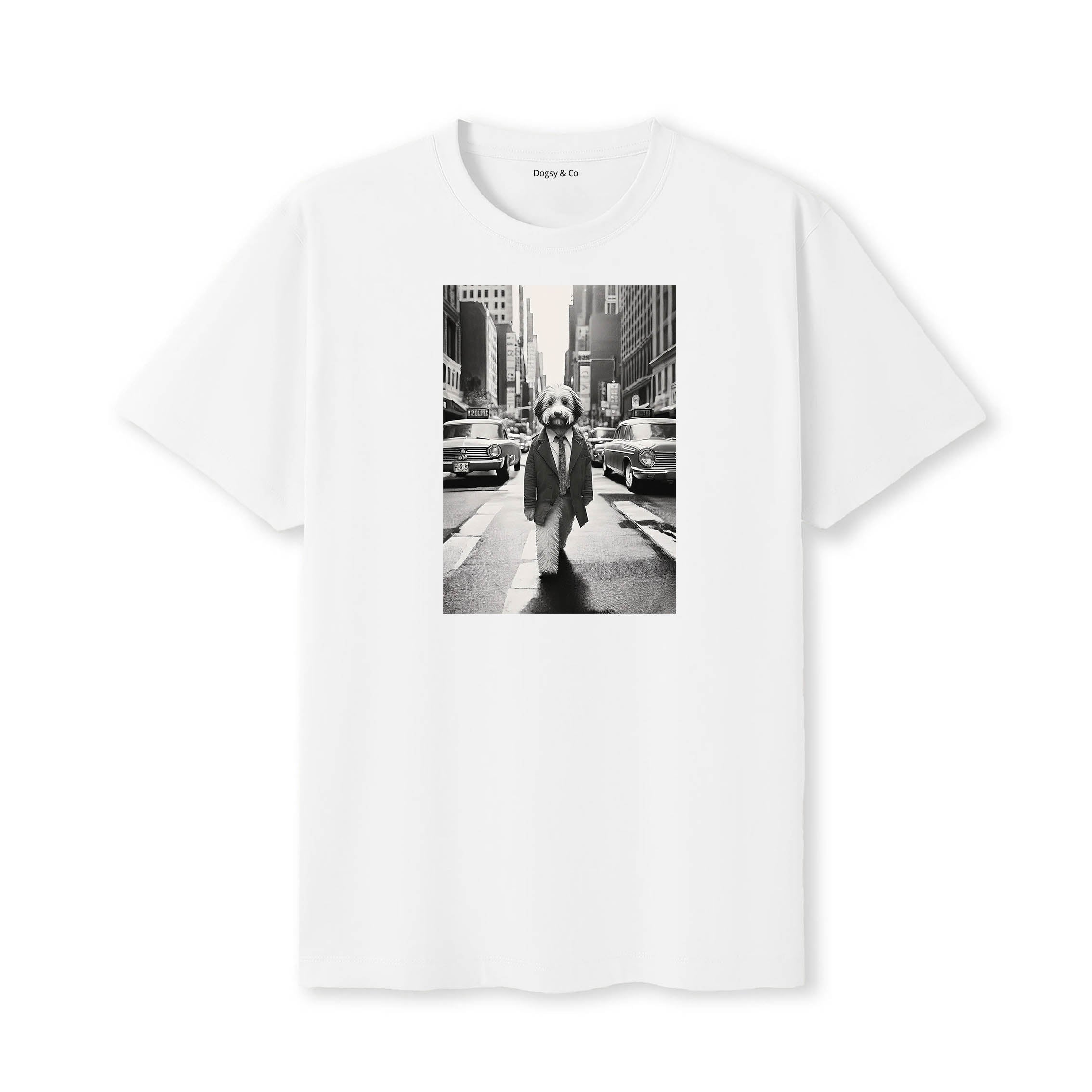 Smithfield Sheepdog Dogsy Dean T-Shirt White