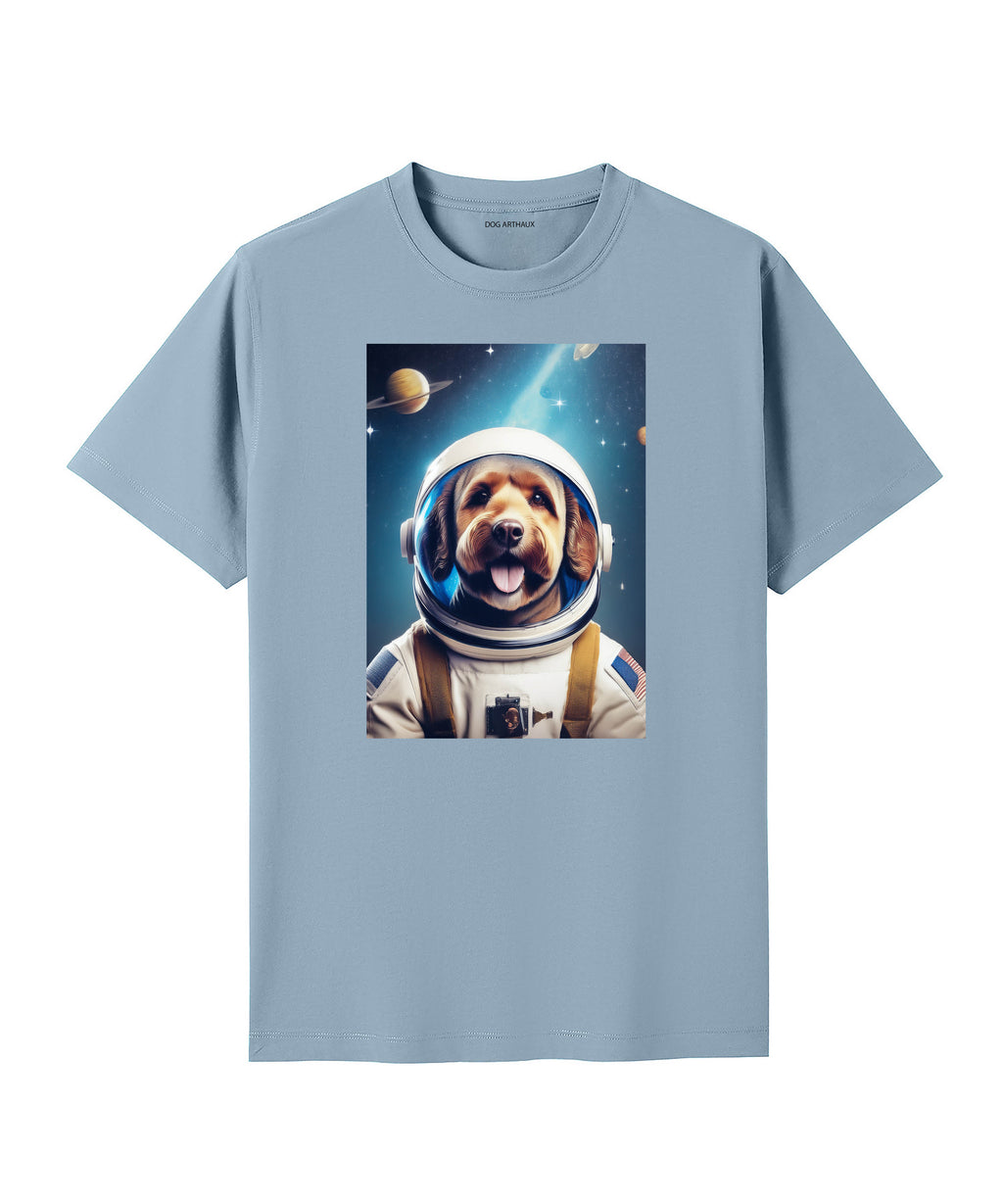 Spanish Water Dog Astronaut Dog T-shirt - alternate view