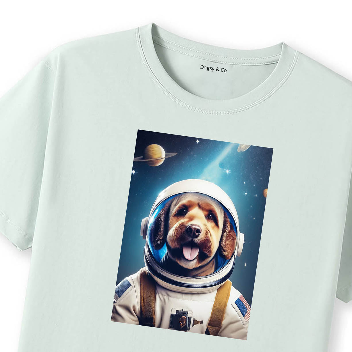 Mint T-Shirt Close Up